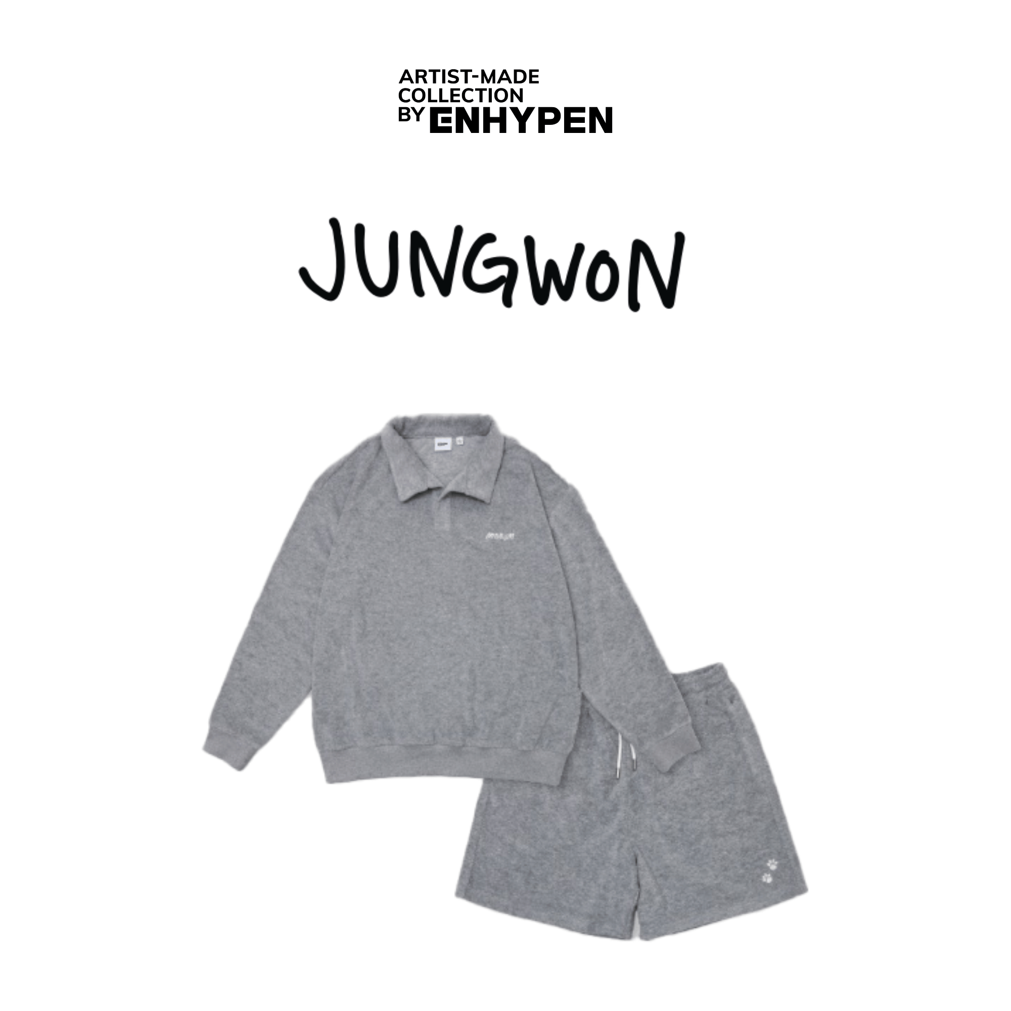 ENHYPEN - ARTIST-MADE COLLECTION BY JUNGWON - PAJAMAS WITH MAEUM ENHYPEN - ARTIST-MADE COLLECTION BY JUNGWON - PAJAMAS WITH MAEUM