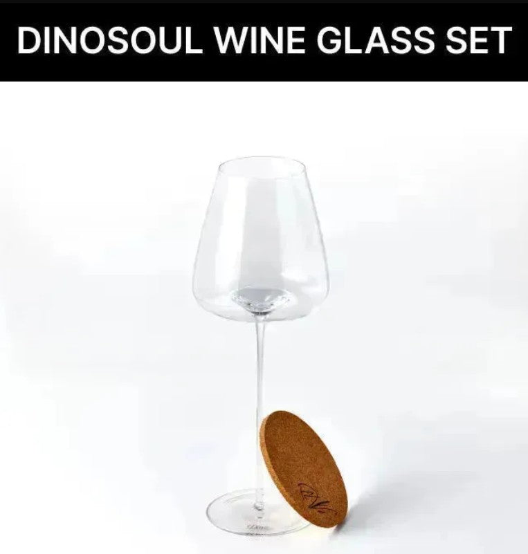 SEVENTEEN [DINO] Artist-Made Collection  [Dinosoul Wine Glass Set, Black Night Candle Option choose]