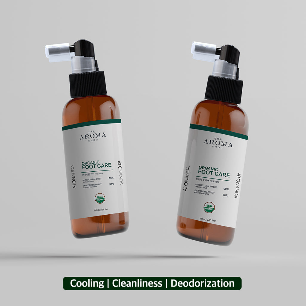 [USDA] TheAromaShop Organic Foot Care 100ml