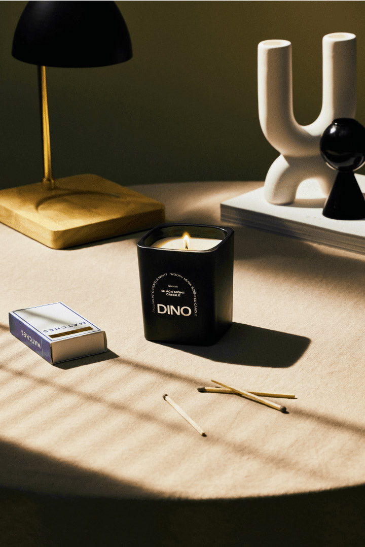 SEVENTEEN [DINO] Artist-Made Collection  [Dinosoul Wine Glass Set, Black Night Candle Option choose]