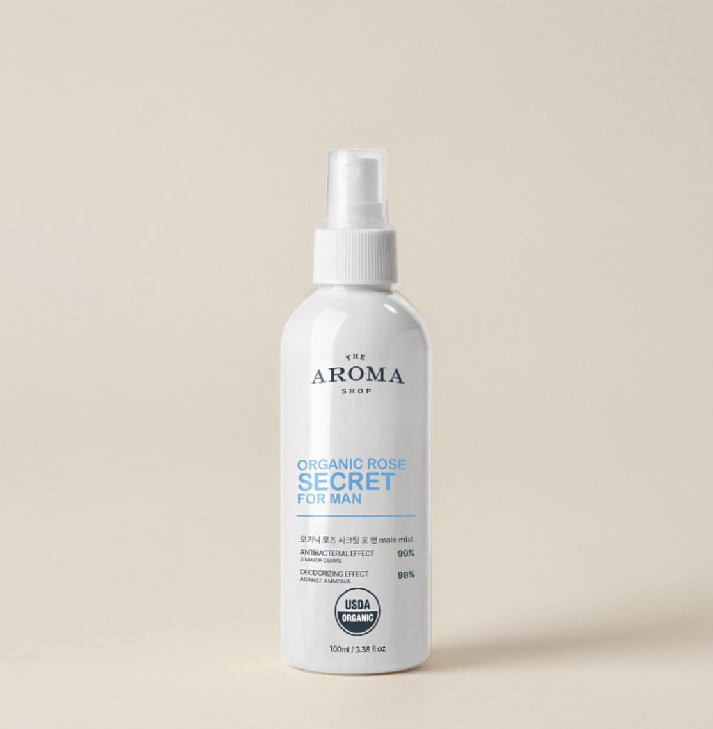 [USDA] TheAromaShop Organic Rose Secret For Man 100ml