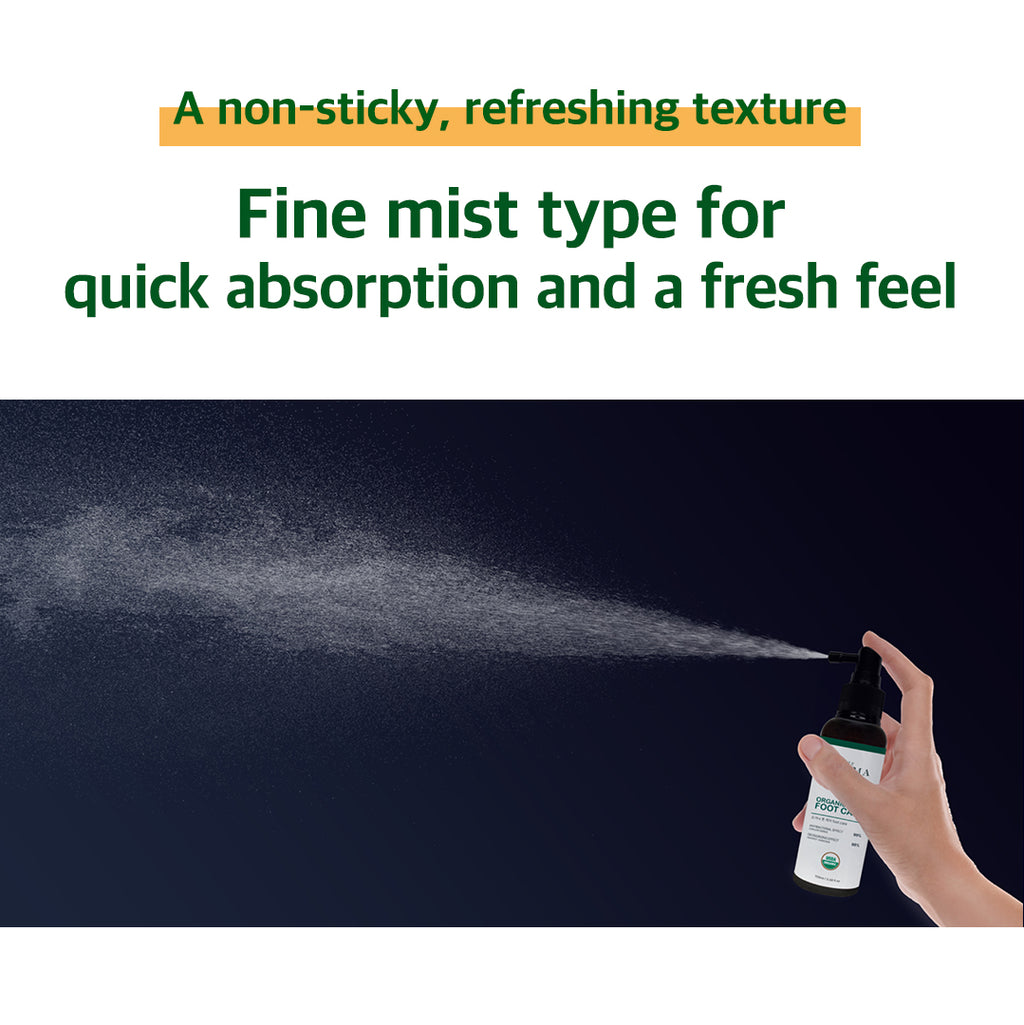 [USDA] TheAromaShop Organic Foot Care 100ml