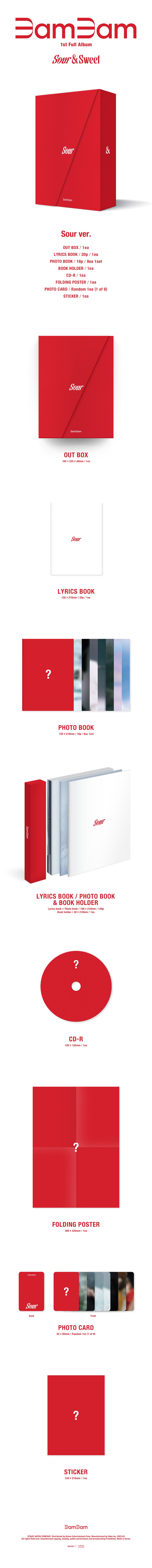 (BAMBAM) - 1st [SOUR & SWEET]