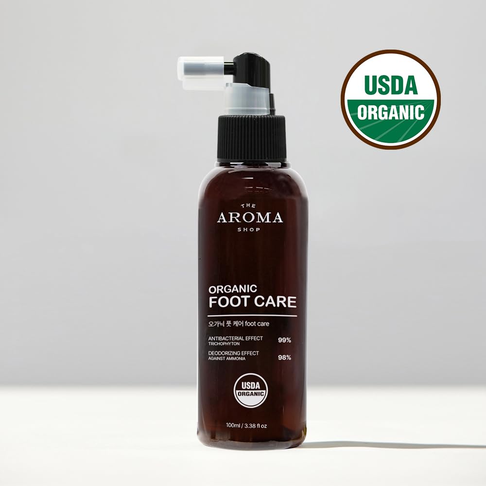 [USDA] TheAromaShop Organic Foot Care 100ml