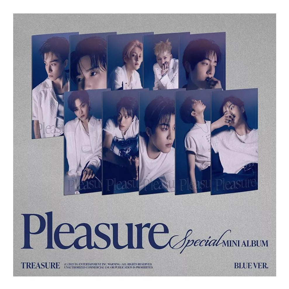 TREASURE - PLEASURE (BLUE VER.)