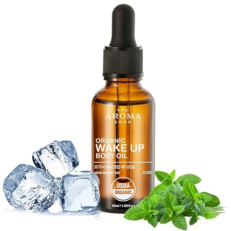 [USDA] TheAromaShop Organic Wake Up Body Oil 50ml