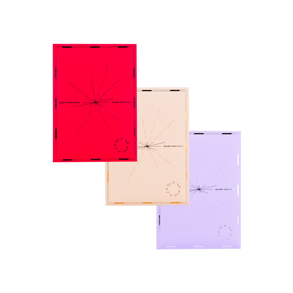ATEEZ – GOLDEN HOUR : Part.2 [POCAALBUM Ver.]  (Random 1 out of 3 Versions)