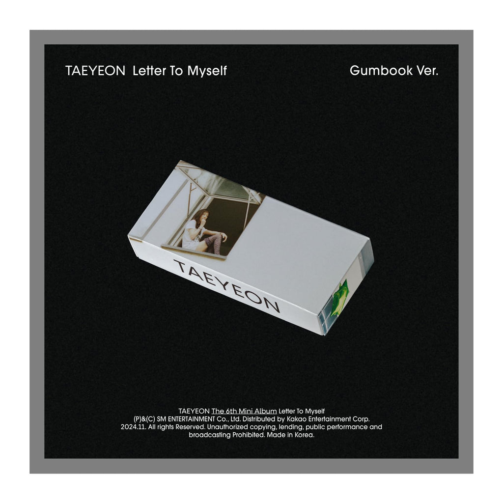 TAEYEON - LETTER TO MYSELF (GUMBOOK VER.)