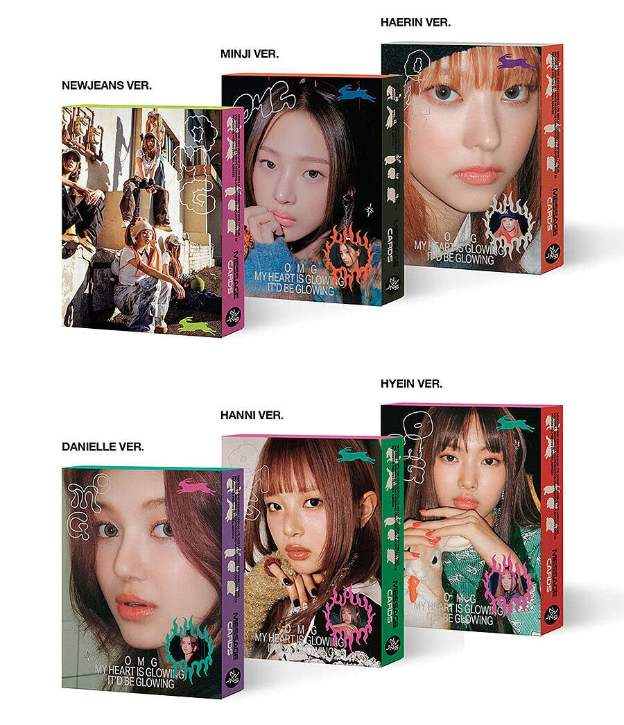 NEWJEANS - 'OMG' (MESSAGE CARD VER.)