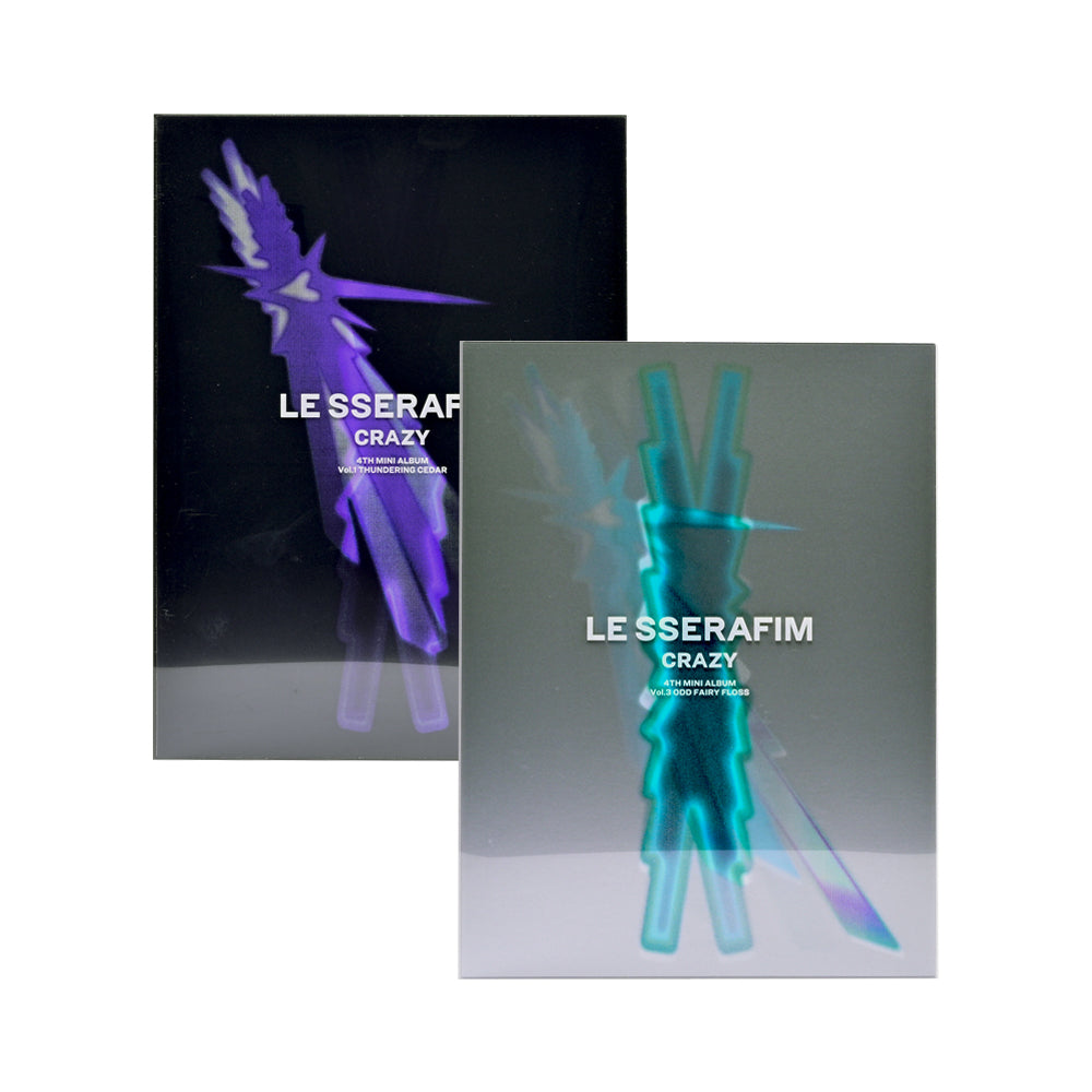 LE SSERAFIM – 4th Mini Album [CRAZY] [Random Version]
