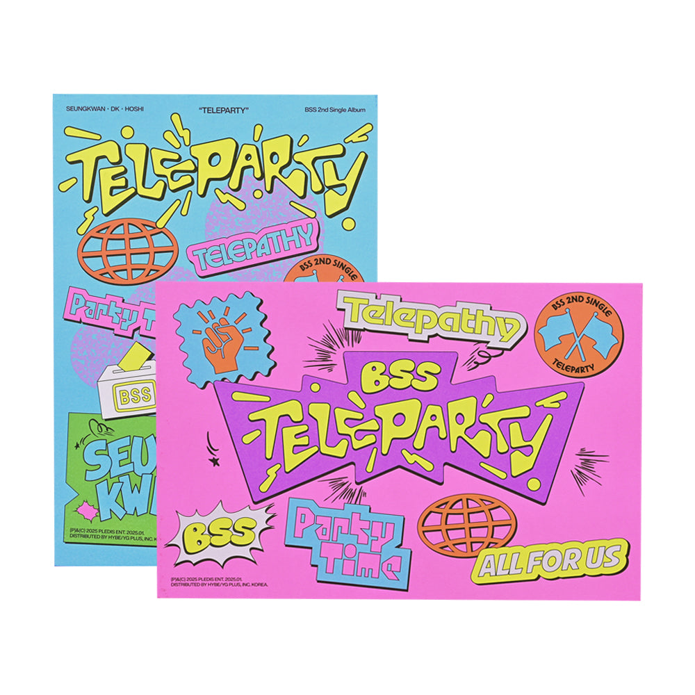 [First Press]BSS (SEVENTEEN) - 2nd Single Album 'TELEPARTY' (Random Ver.)