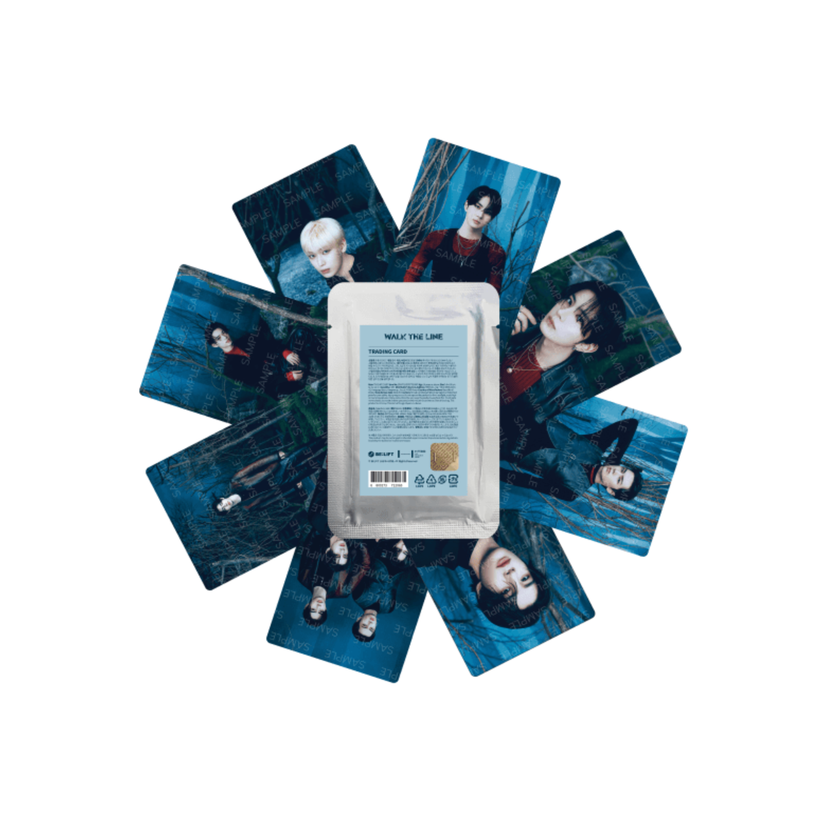 ENHYPEN - WALK THE LINE TRADING CARD SET (LIMITED EDITION)