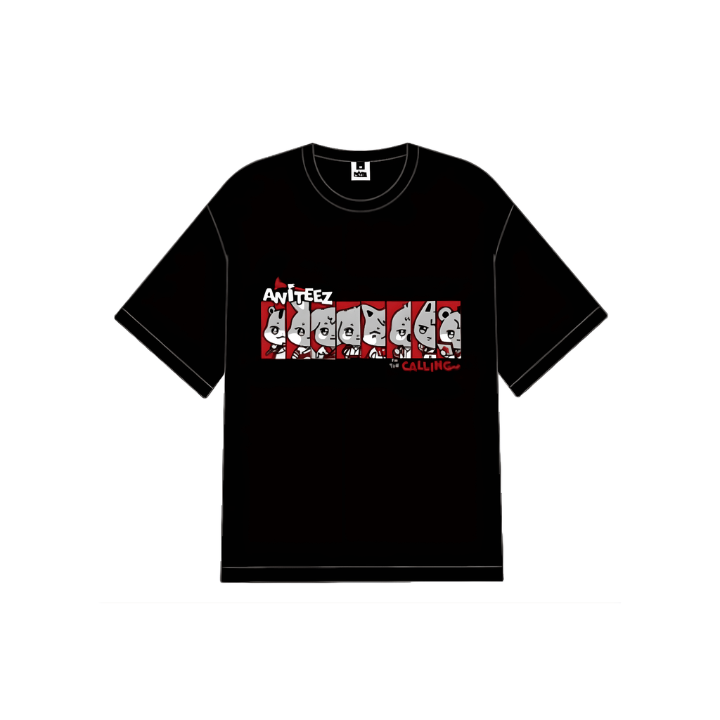 ATEEZ - ANITEEZ IN THE CALLING - T-SHIRT (BLACK)