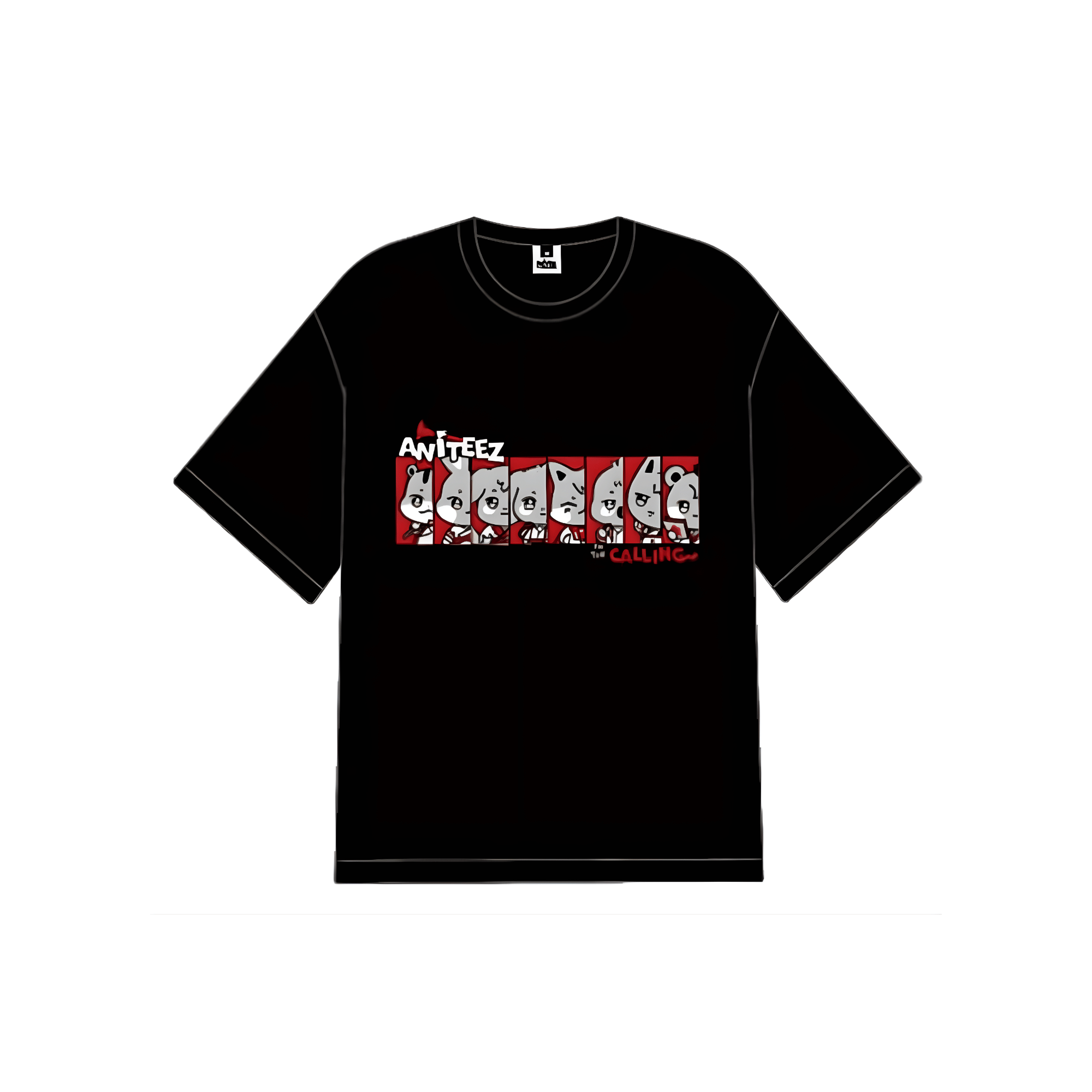 ATEEZ - ANITEEZ IN THE CALLING - T-SHIRT (BLACK)