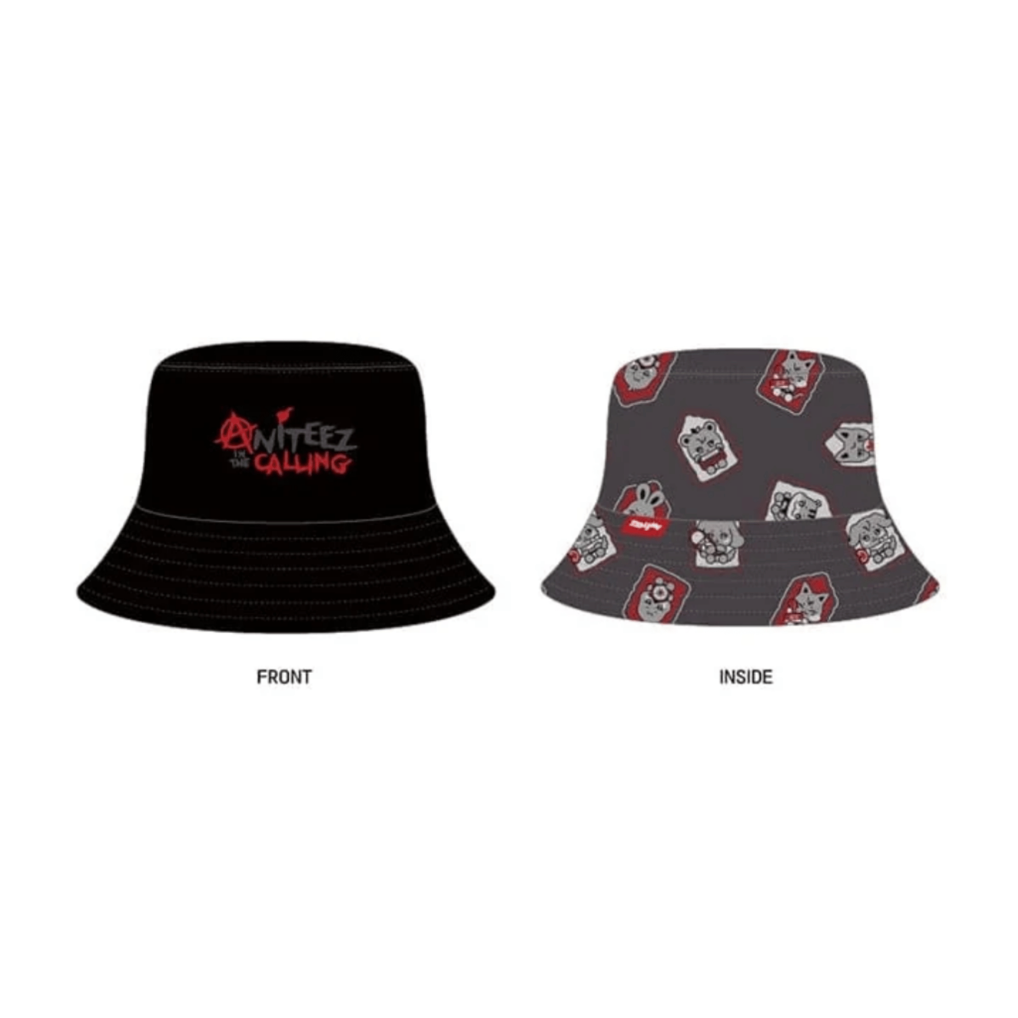 ATEEZ - ANITEEZ IN THE CALLING - REVERSIBLE BUCKET HAT