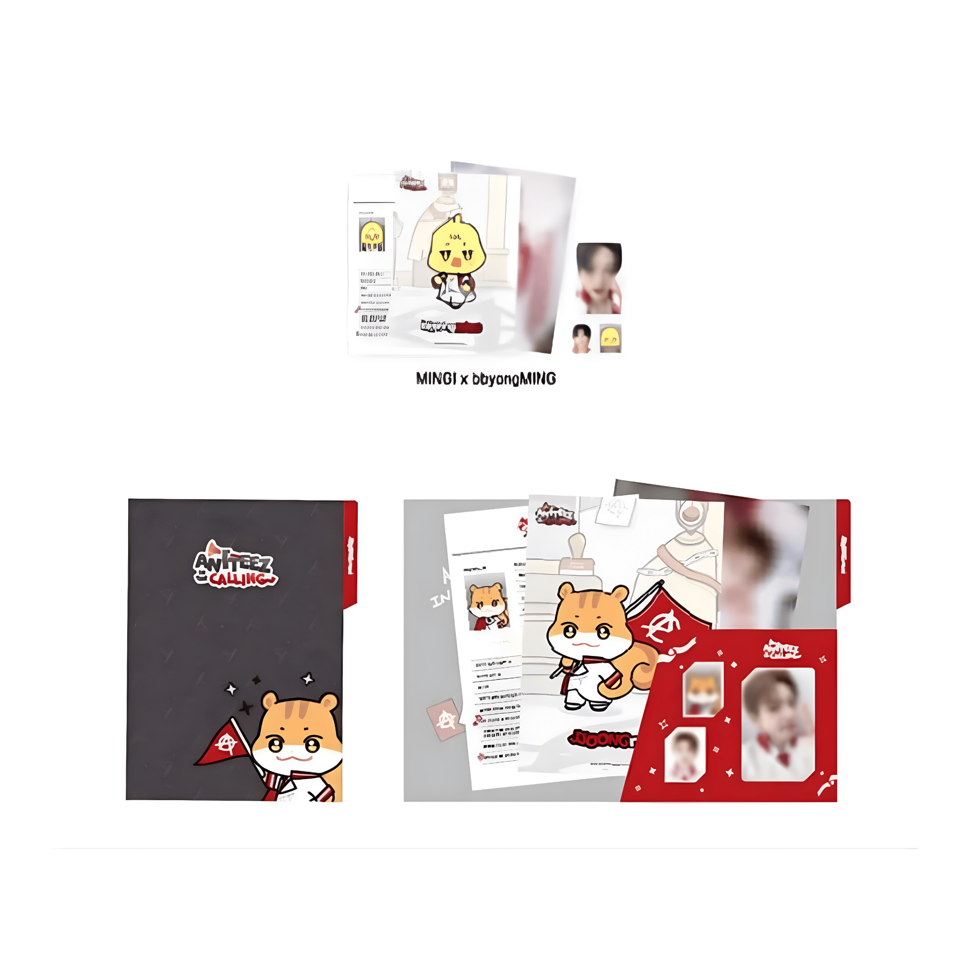 ATEEZ - ANITEEZ IN THE CALLING - CALLING PROFILE HOLDER SET