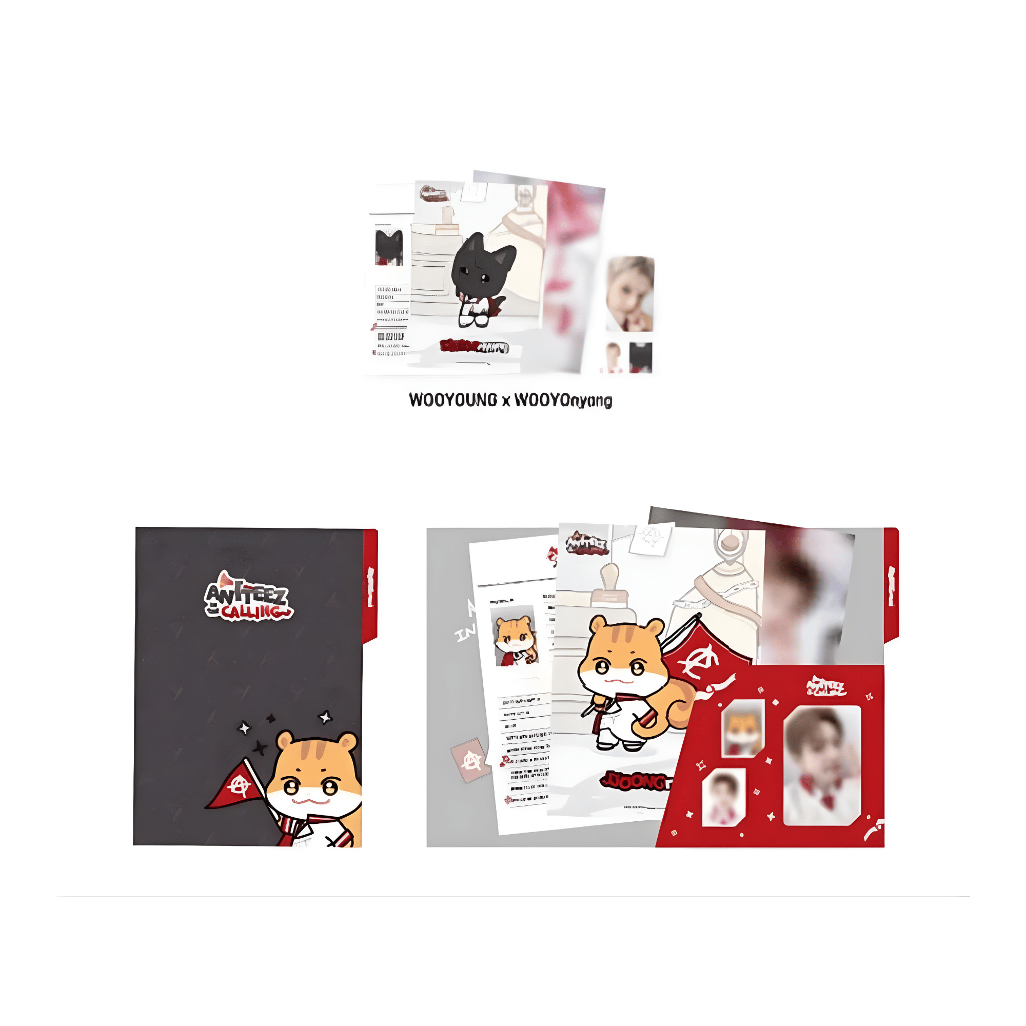 ATEEZ - ANITEEZ IN THE CALLING - CALLING PROFILE HOLDER SET