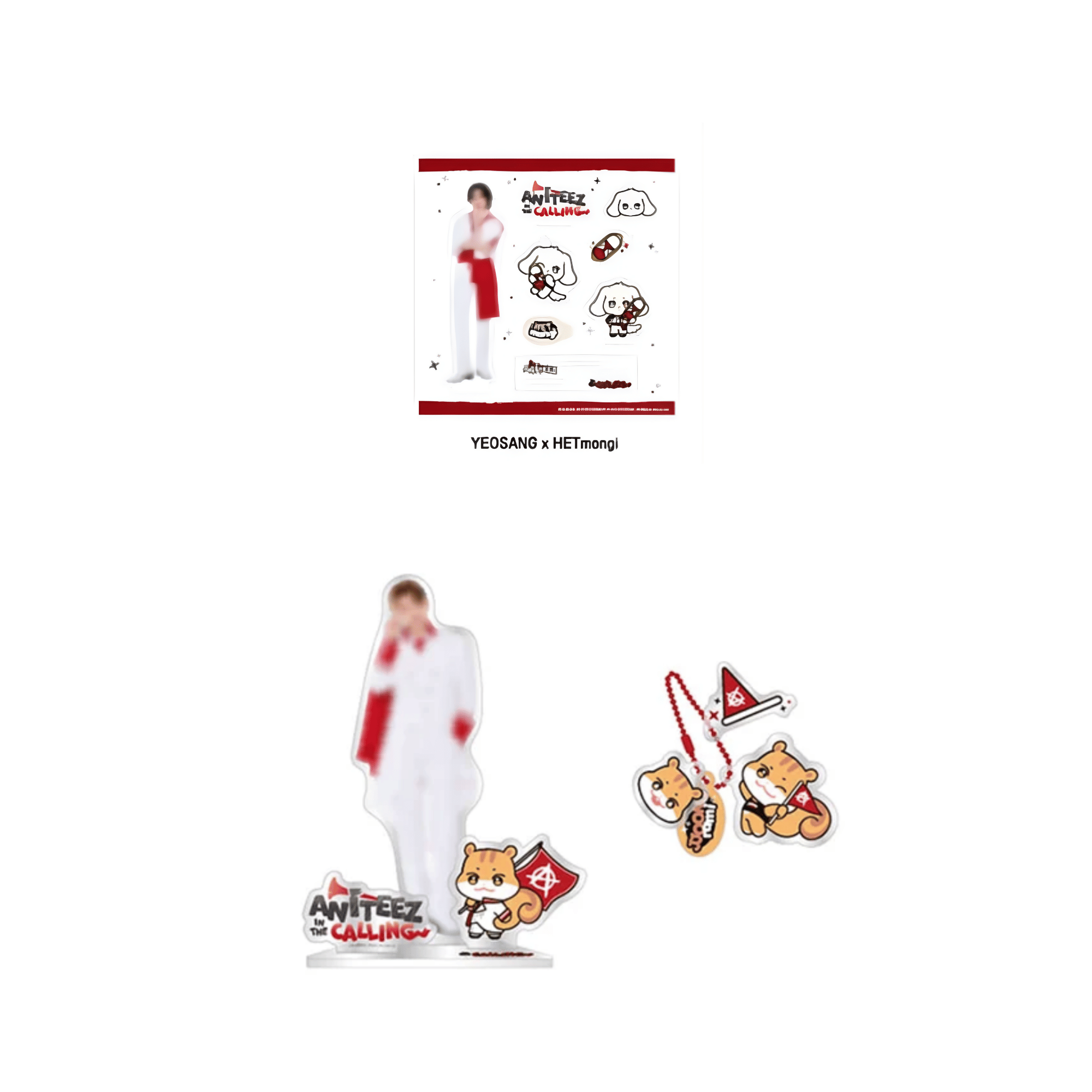 ATEEZ - ANITEEZ IN THE CALLING - ACRYLIC DIY KIT