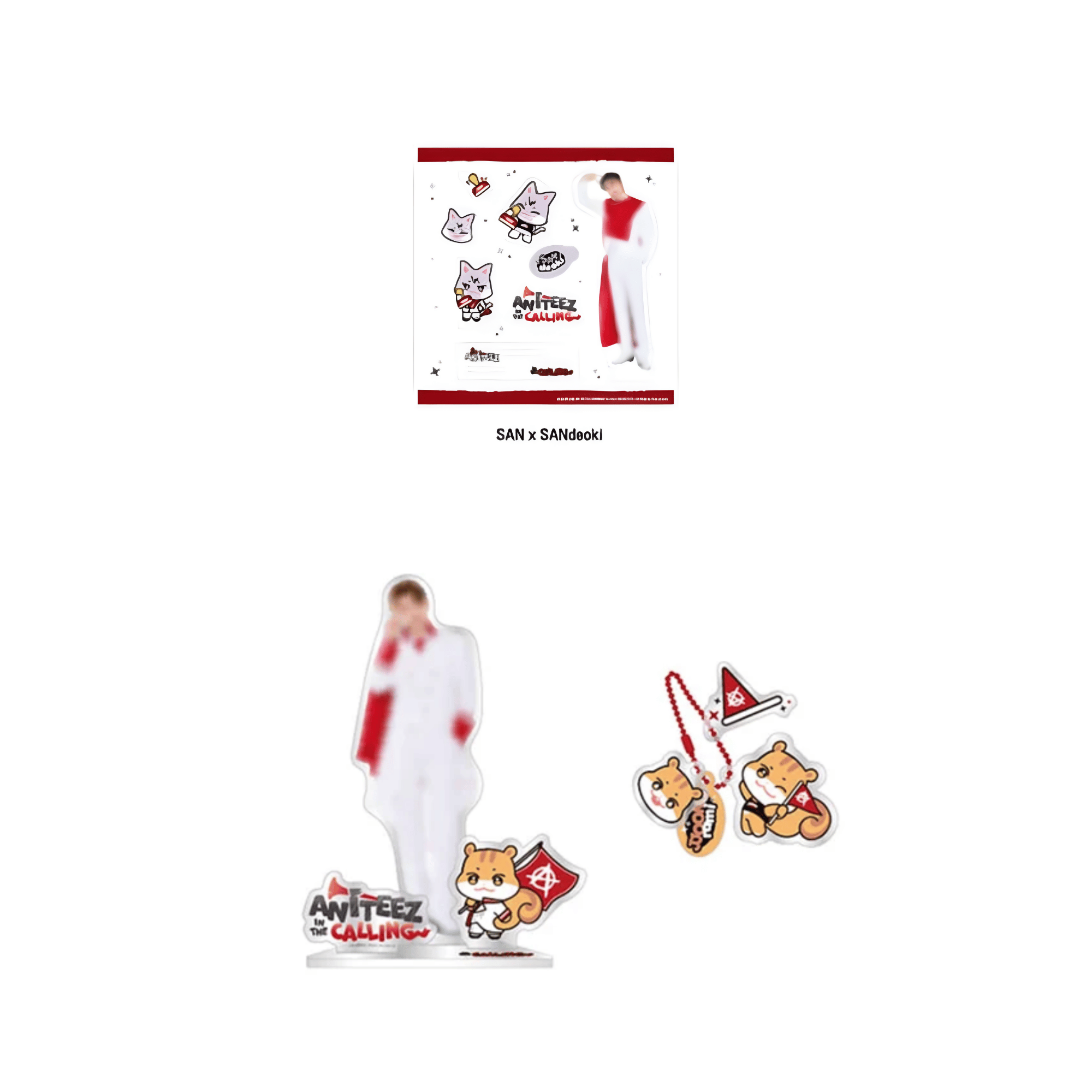 ATEEZ - ANITEEZ IN THE CALLING - ACRYLIC DIY KIT