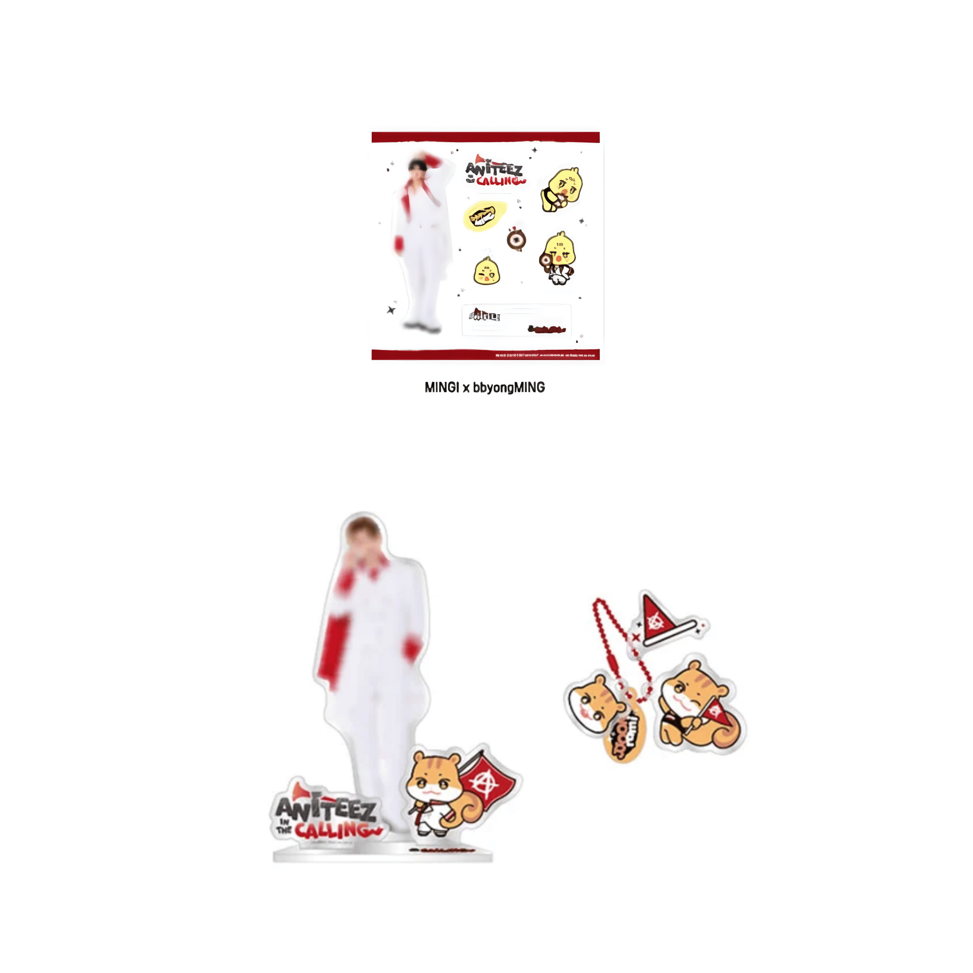 ATEEZ - ANITEEZ IN THE CALLING - ACRYLIC DIY KIT