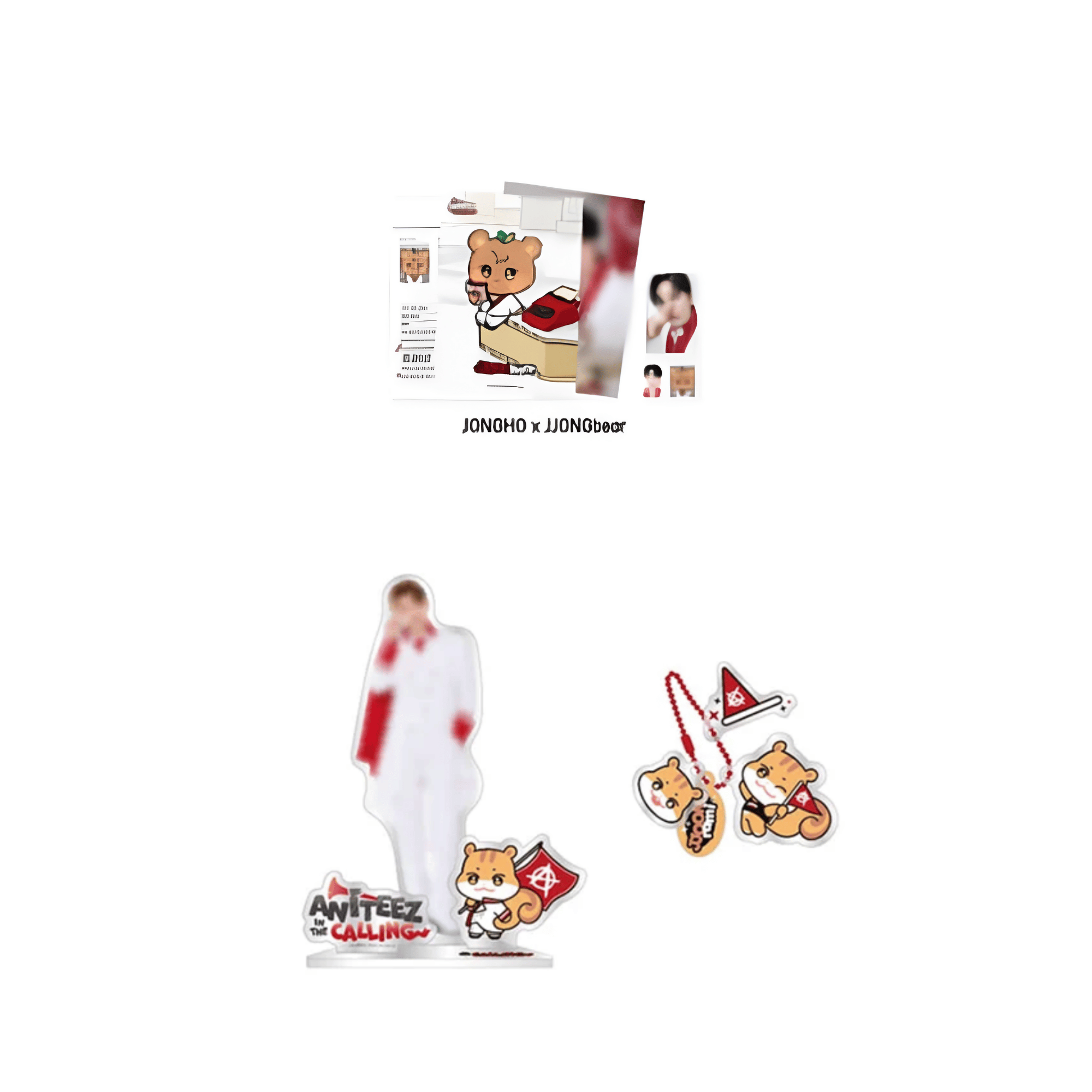 ATEEZ - ANITEEZ IN THE CALLING - ACRYLIC DIY KIT