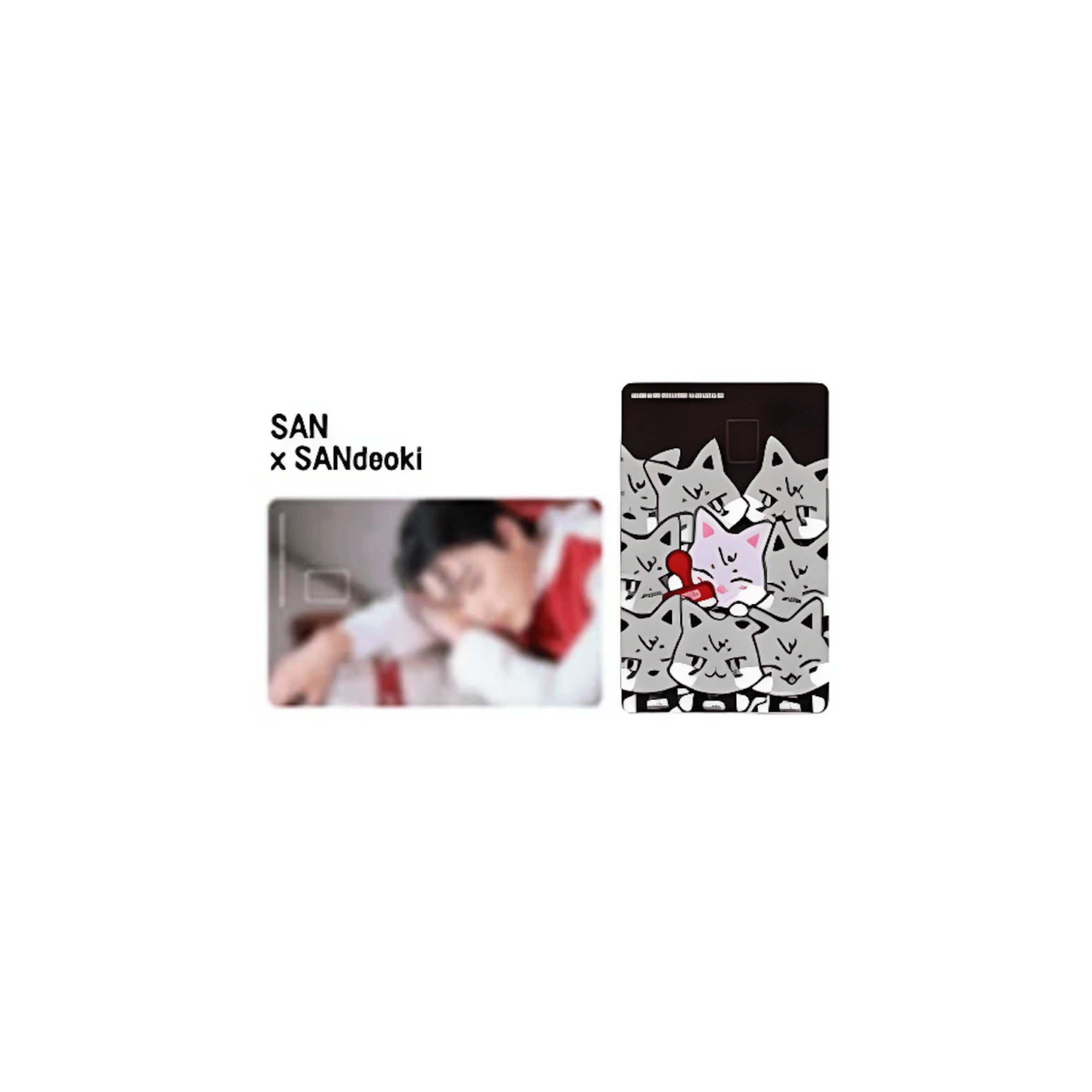 ATEEZ - ANITEEZ IN THE CALLING - CARD COVER STICKER SET