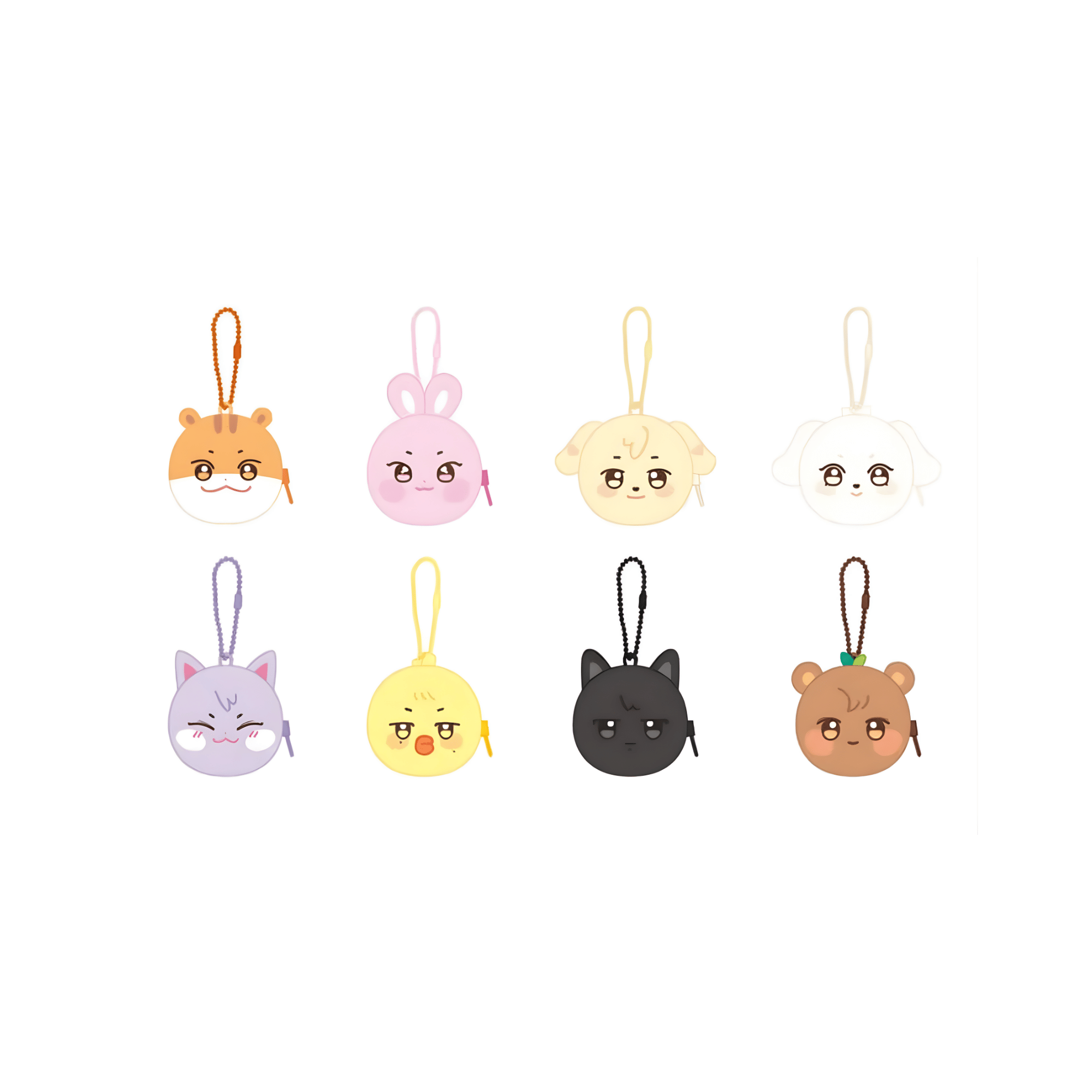 ANITEEZ Backpack Pouch Keyring