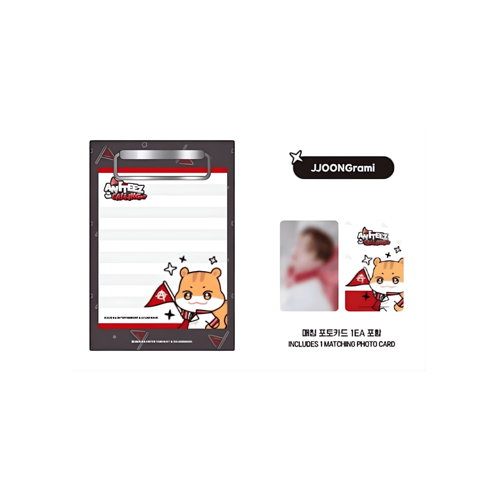ATEEZ - ANITEEZ IN THE CALLING - MINI CLIPBOARD & MEMO PAD SET