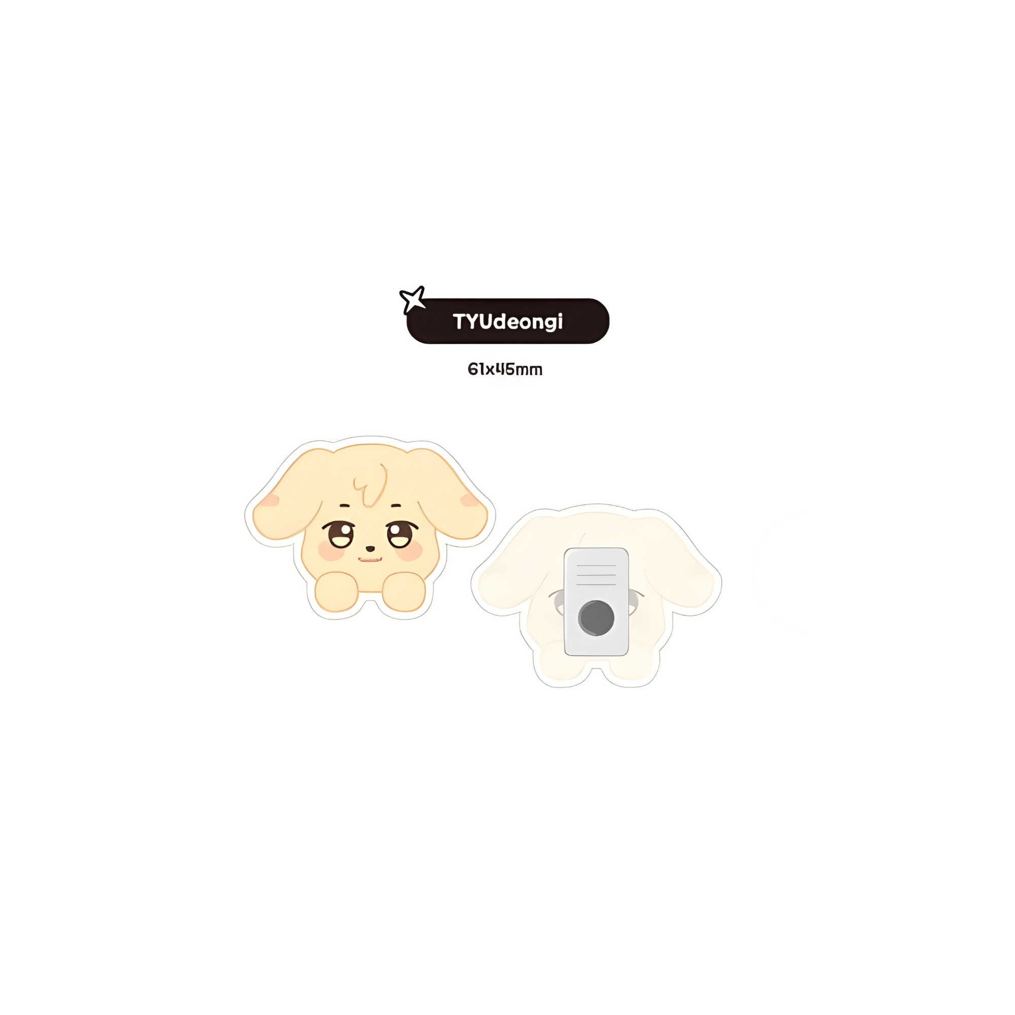 ATEEZ - ANITEEZ IN THE CALLING - ACRYLIC CLIP MAGNET