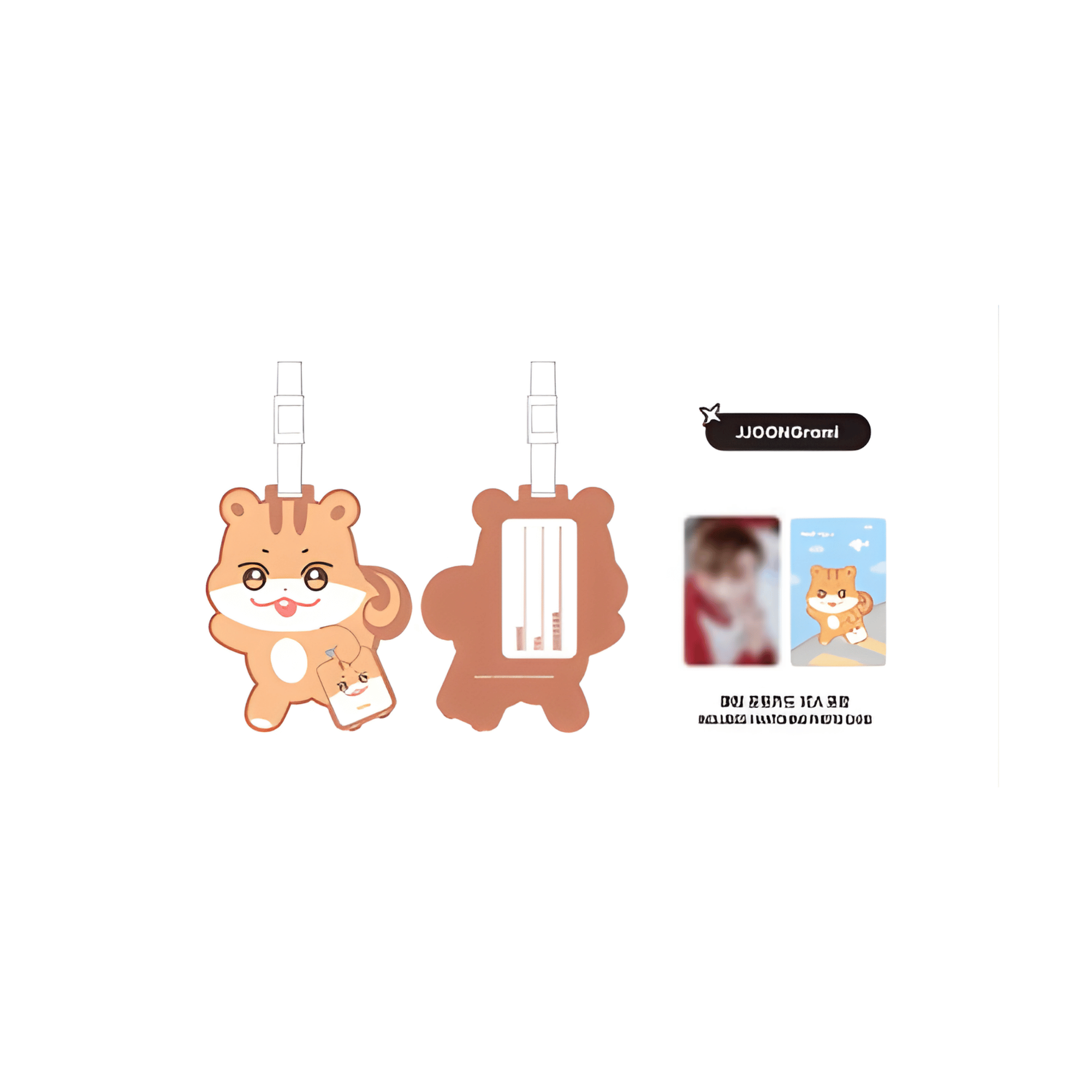 ATEEZ - ANITEEZ IN THE CALLING - PVC LUGGAGE TAG