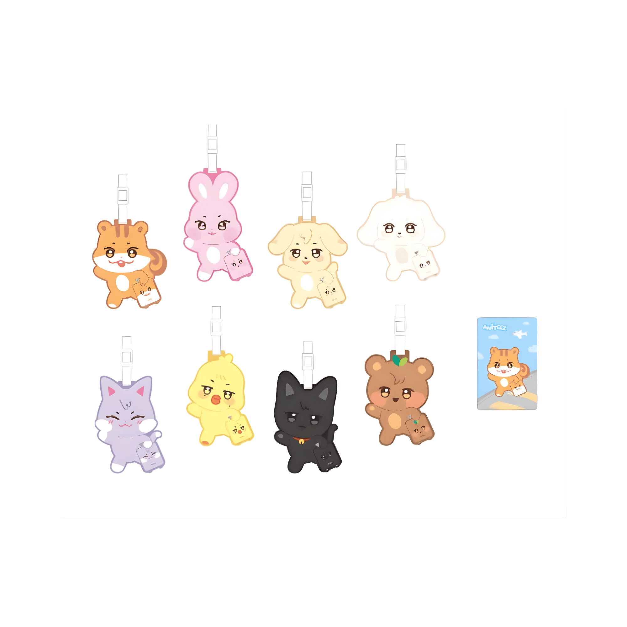 ATEEZ - ANITEEZ IN THE CALLING - PVC LUGGAGE TAG