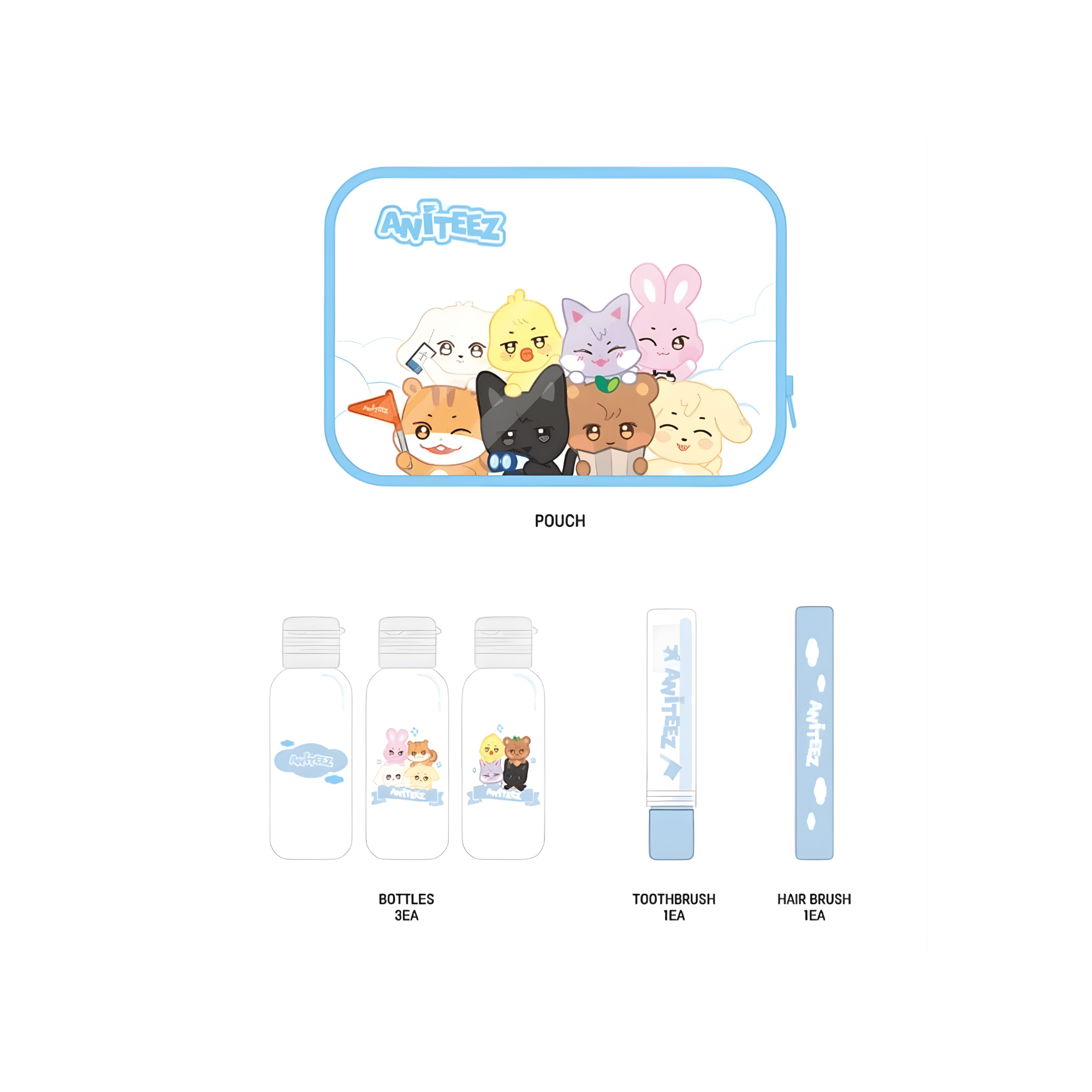 ATEEZ - ANITEEZ IN THE CALLING - TRAVEL KIT