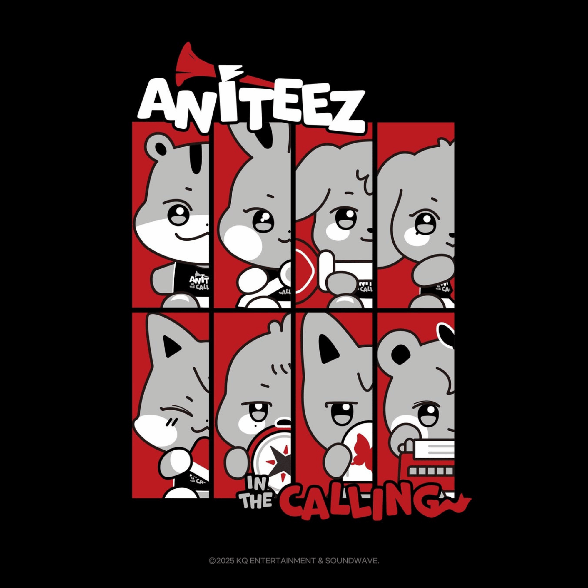 ATEEZ - ANITEEZ IN THE CALLING - BANDANA