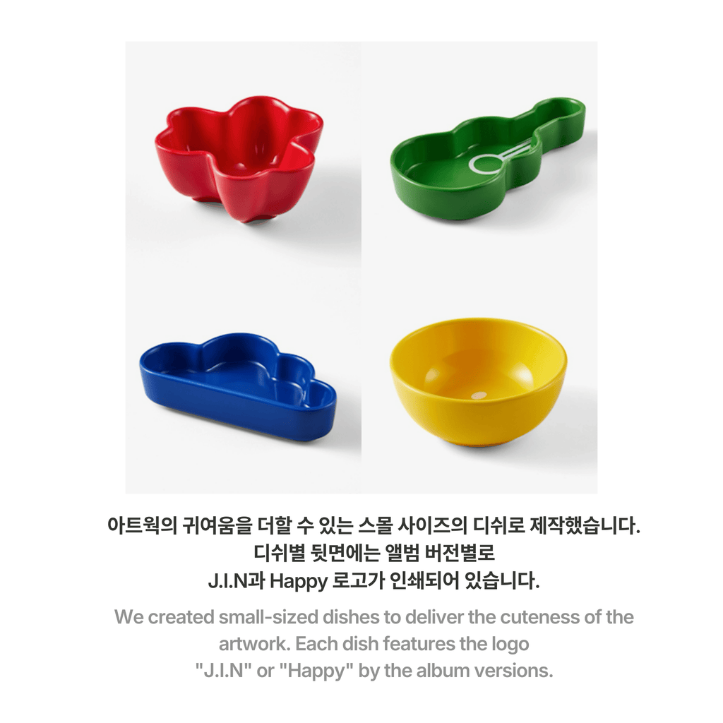 BTS - HAPPY DISH SET