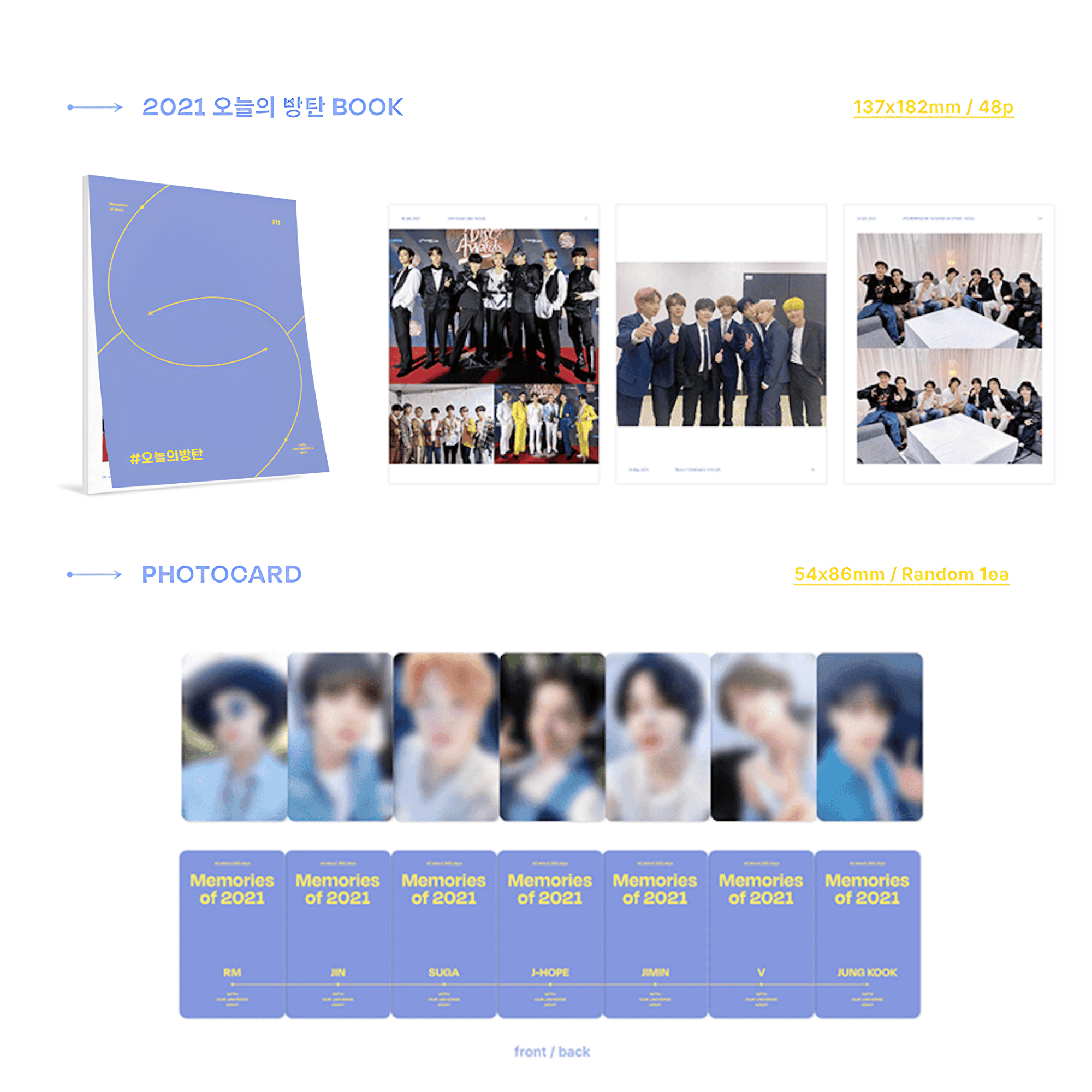 BTS - MEMORIES OF 2021 DIGITAL CODE