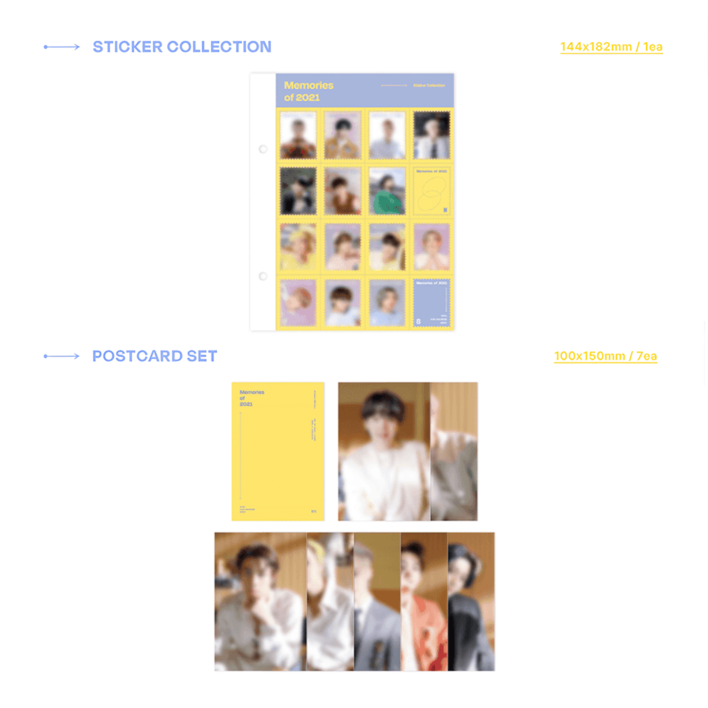 BTS - MEMORIES OF 2021 DVD