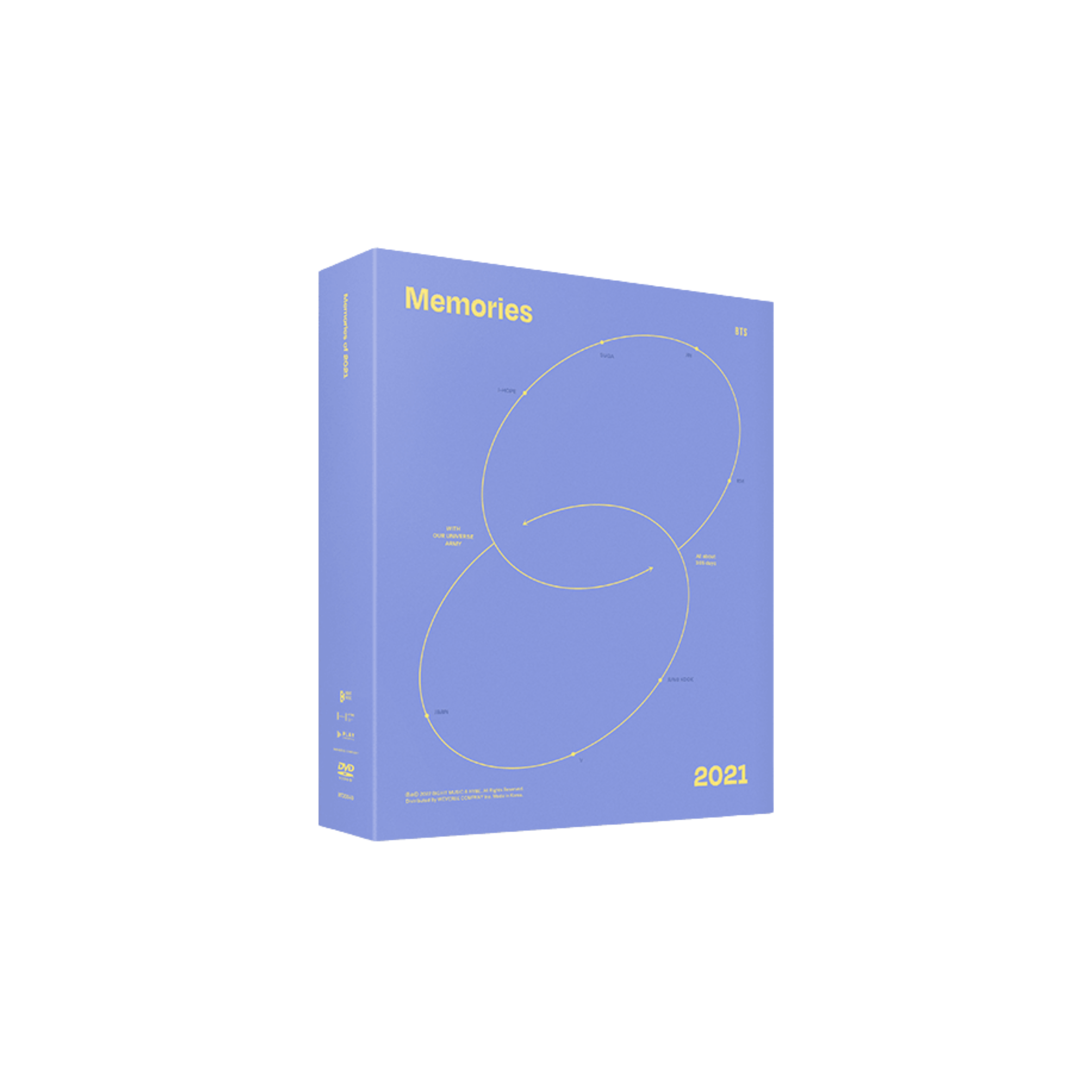 BTS - MEMORIES OF 2021 DVD