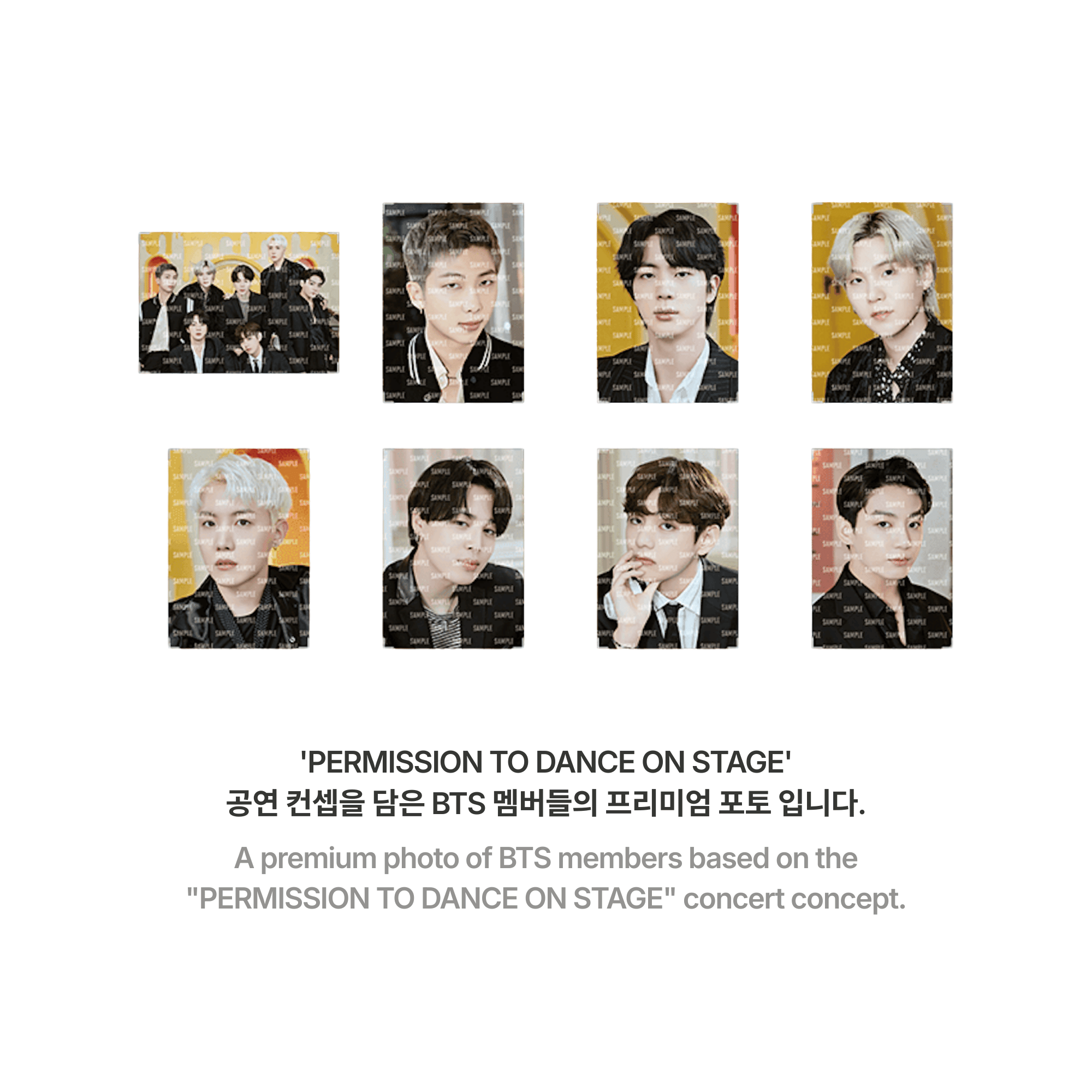 BTS - PERMISSION TO DANCE PREMIUM PHOTO