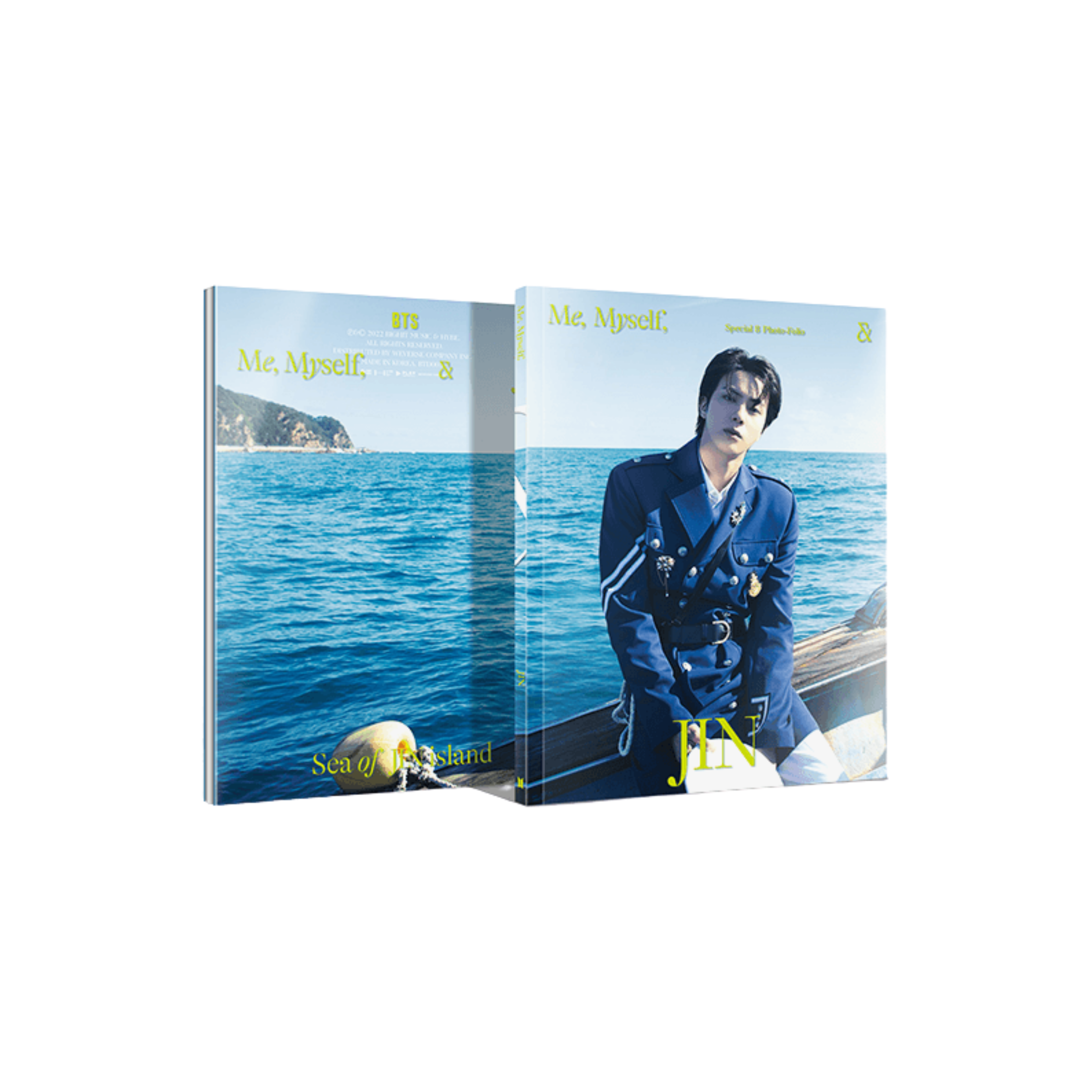 BTS - SPECIAL 8 PHOTO-FOLIO - ME, MYSELF, AND JIN: 'SEA OF JIN ISLAND'