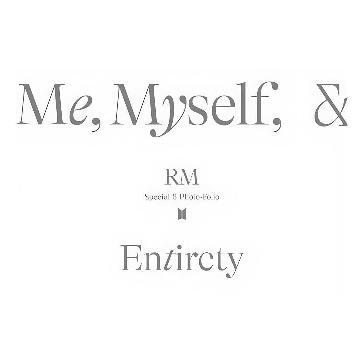 BTS - Special 8 Photo-Folio - Me, Myself, and RM: 'Entirety'