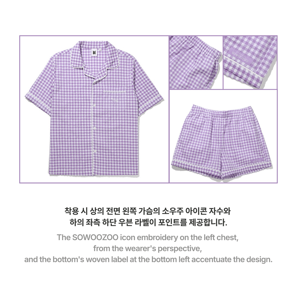 BTS - SOWOOZOO PAJAMA SET