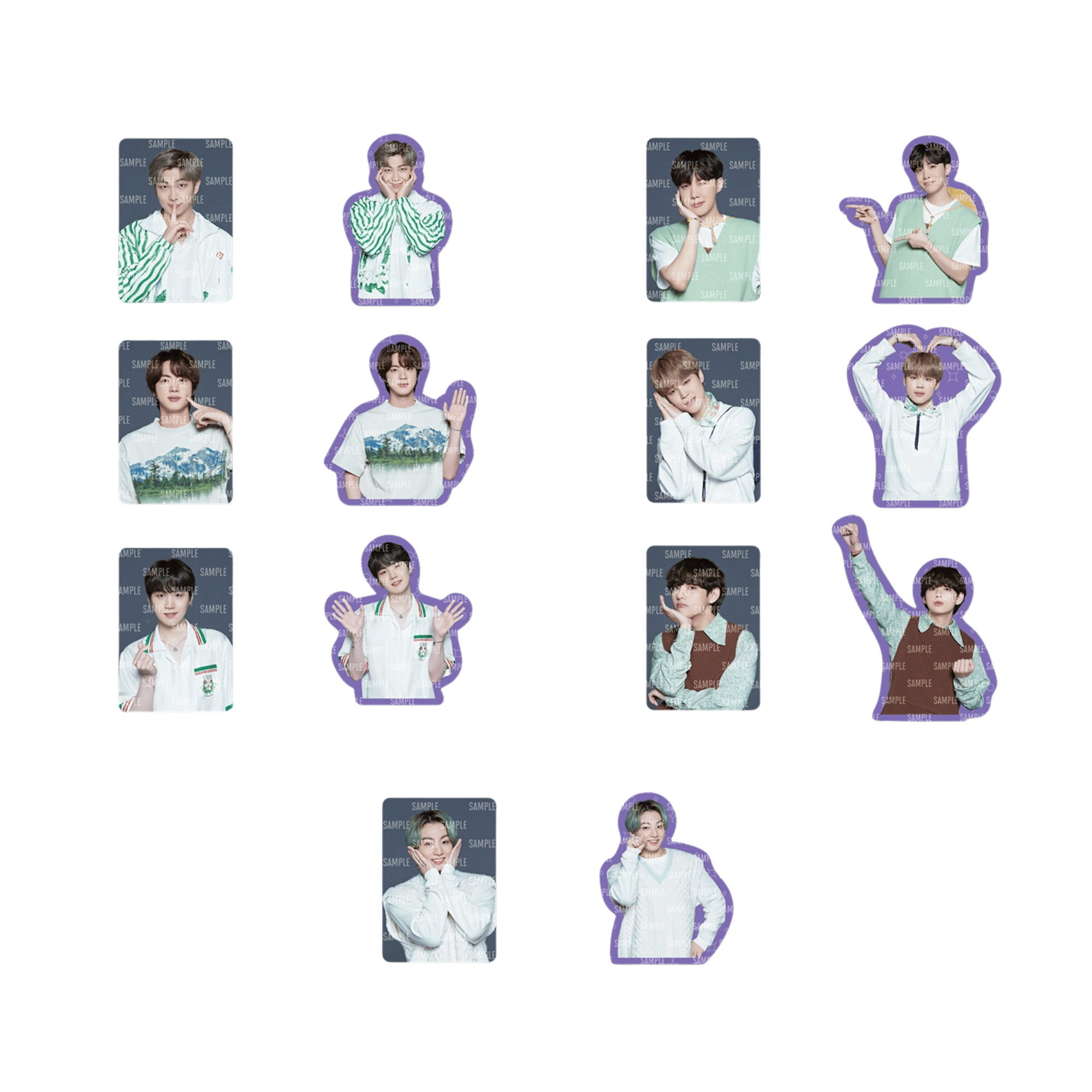 BTS - SOWOOZOO STICKER PACK