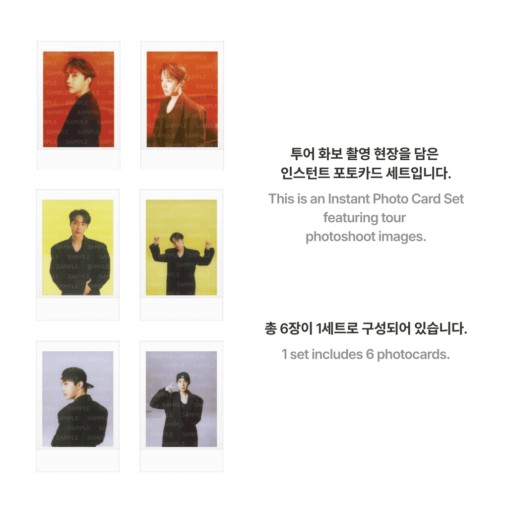 BTS - J-HOPE - HOPE ON THE STAGE INSTANT PHOTO