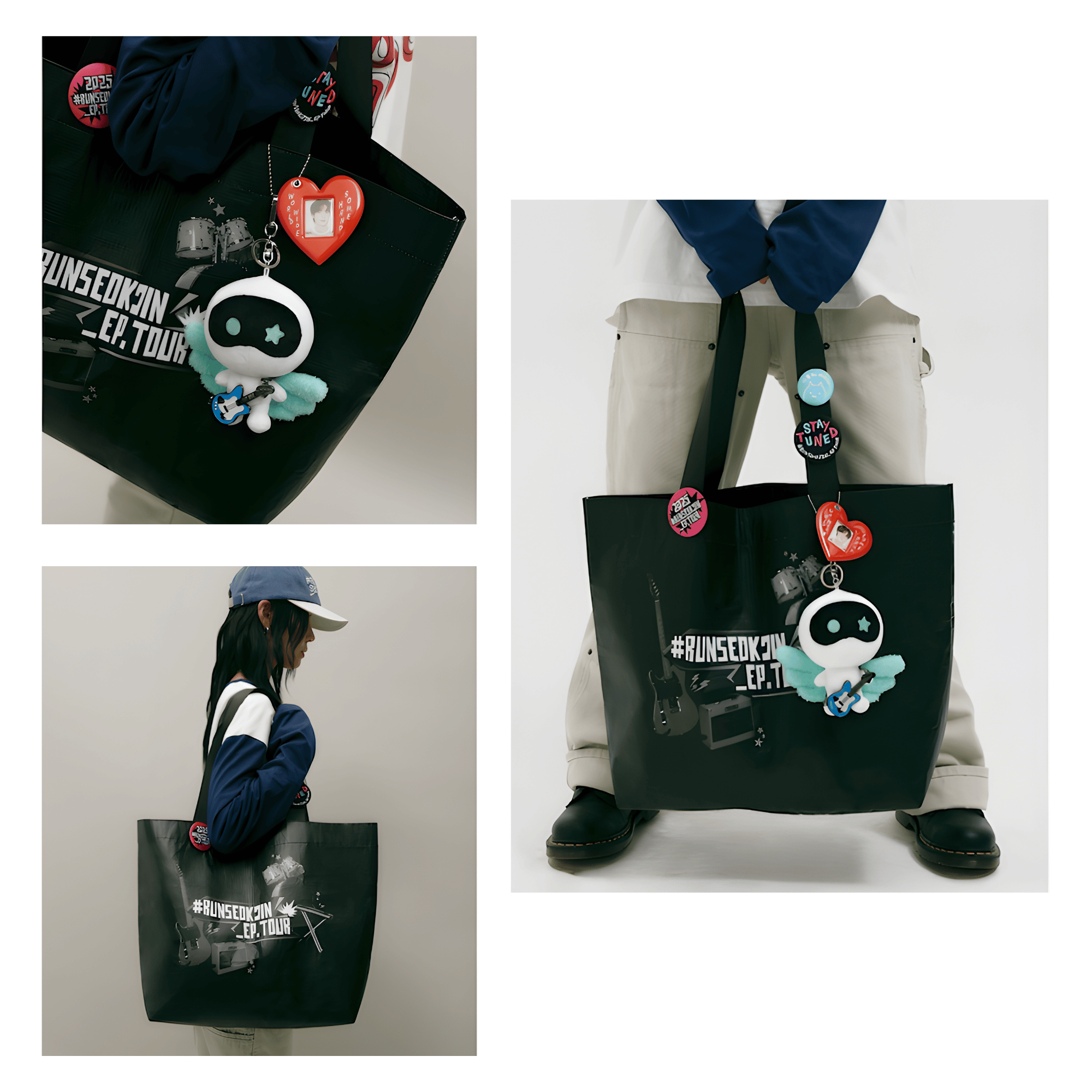 BTS - JIN - RUNSEOKJIN SHOPPER BAG