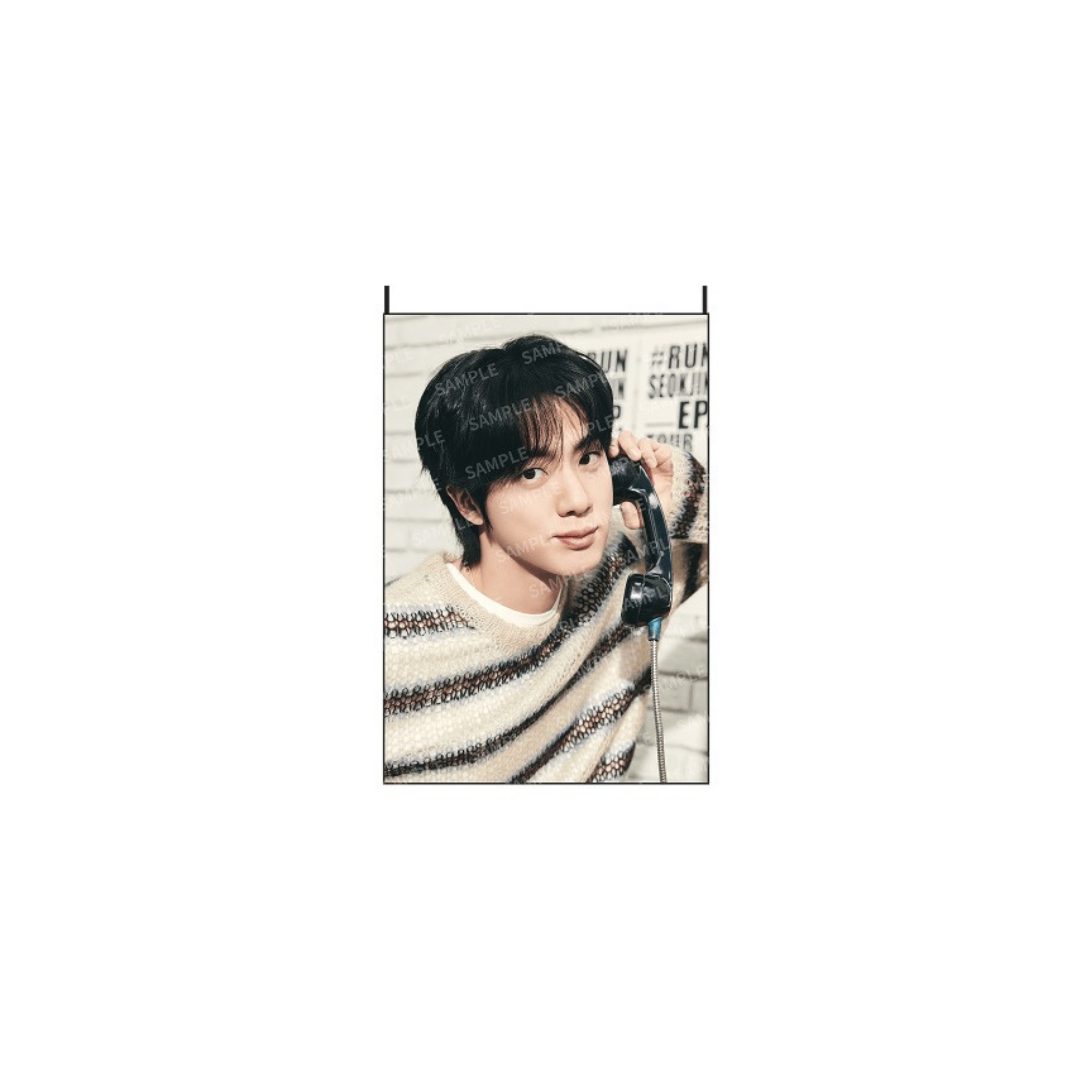 BTS - JIN - RUNSEOKJIN FABRIC POSTER