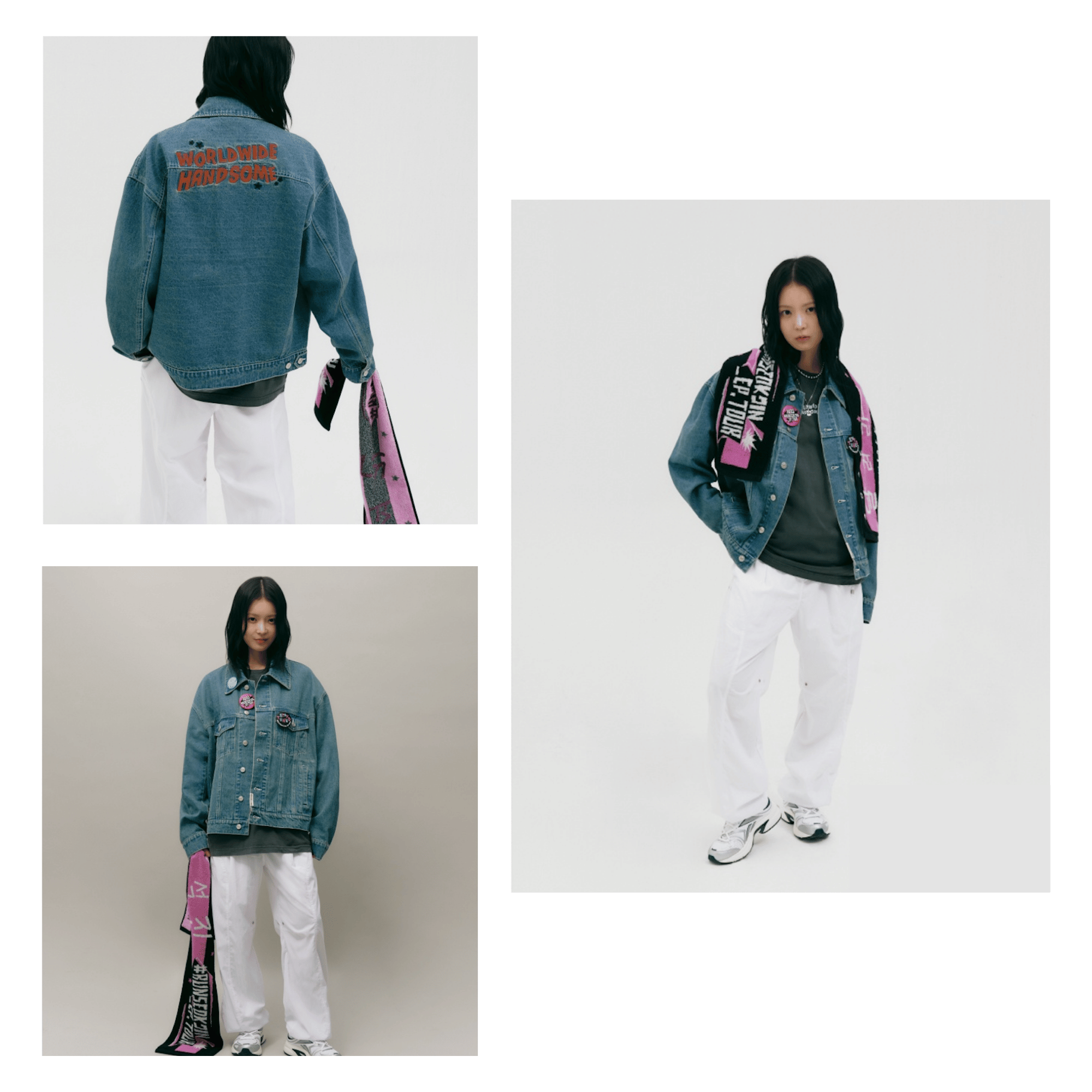 BTS - JIN - RUNSEOKJIN DENIM JACKET