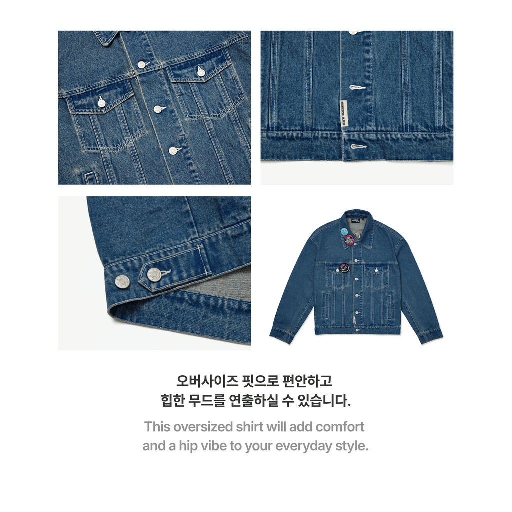 BTS - JIN - RUNSEOKJIN DENIM JACKET