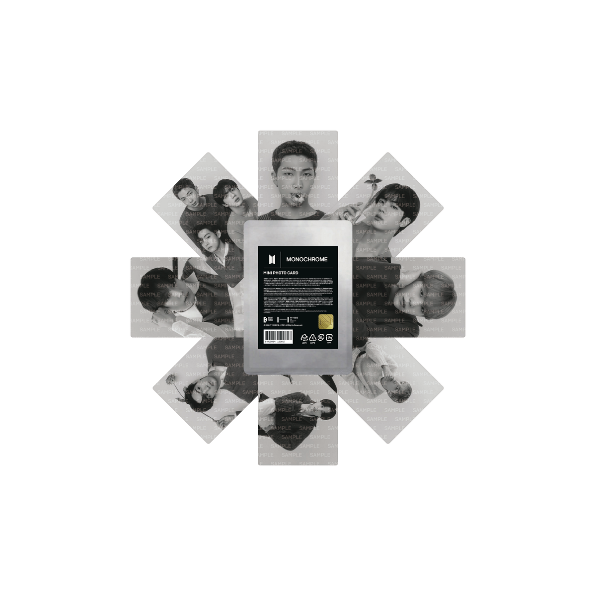 BTS - MONOCHROME MINI PHOTO CARD – IPBY K-POP & BEAUTY BTS - MONOCHROME MINI PHOTO CARD – IPBY K-POP & BEAUTY