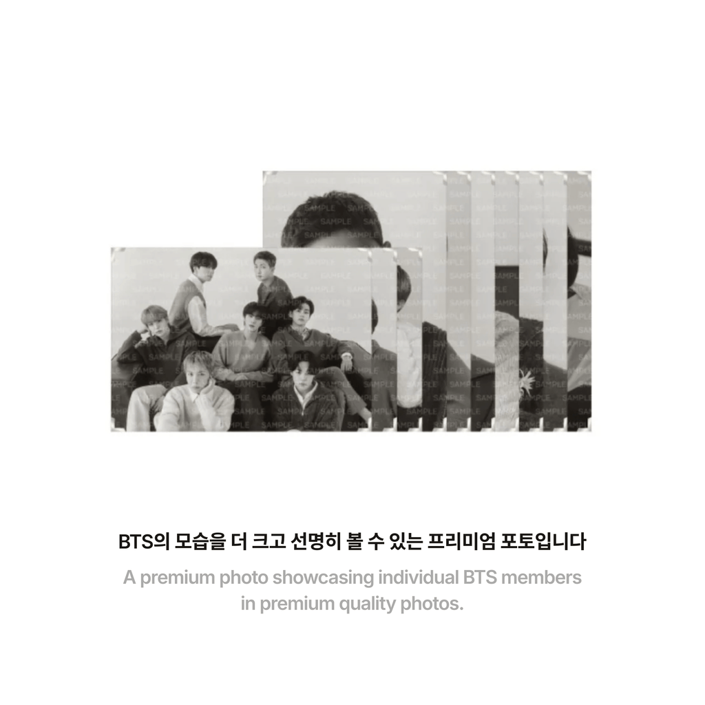BTS - MONOCHROME PREMIUM PHOTO