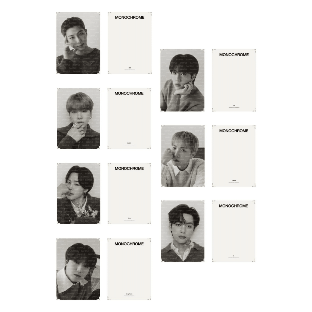 BTS - MONOCHROME PREMIUM PHOTO